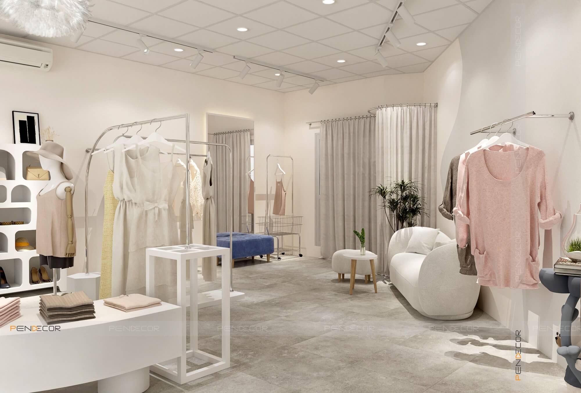 Thiết Kế Shop Thời Trang Nữ Chan Chan Store