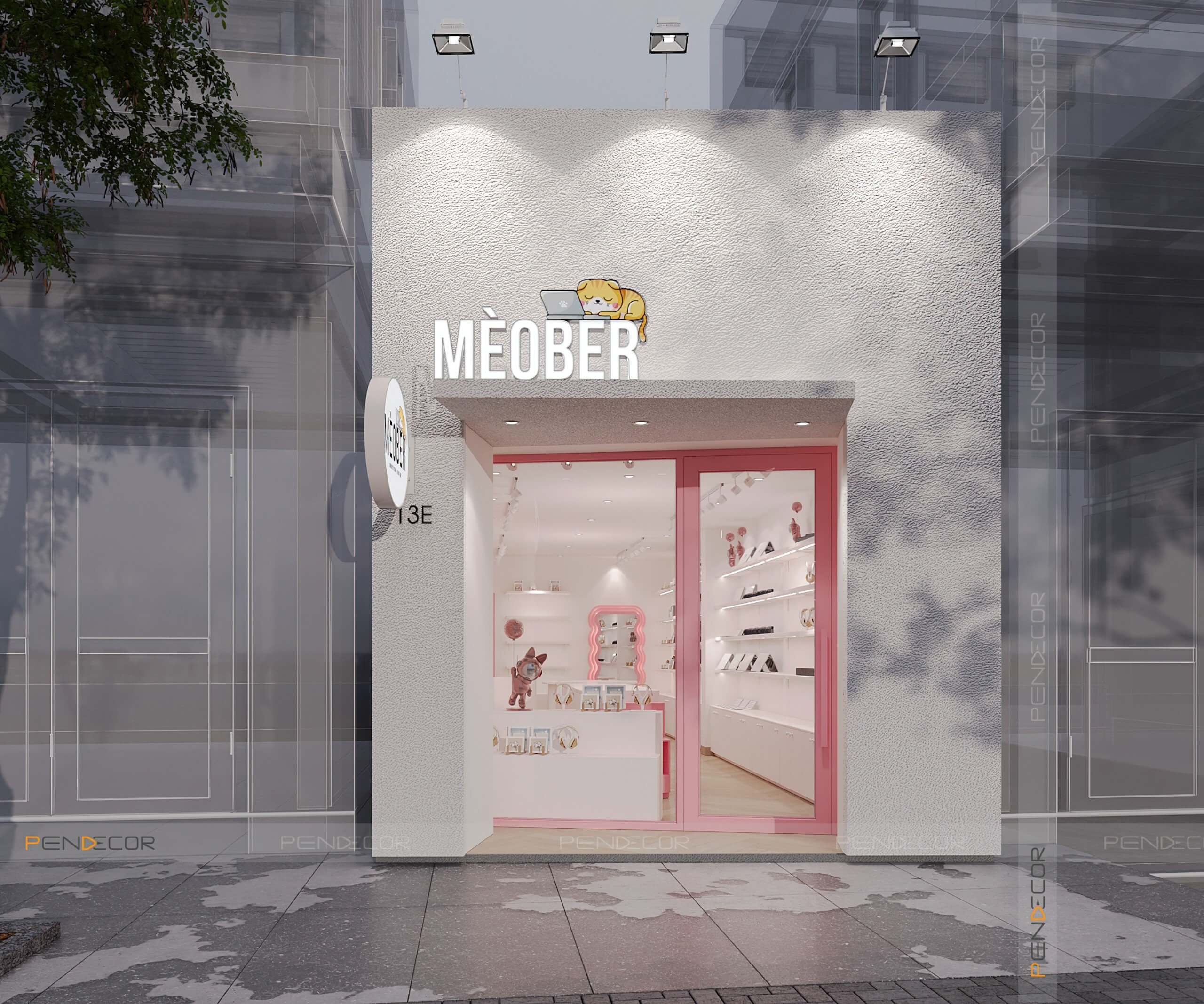 Thiết Kế Pet Shop Meober