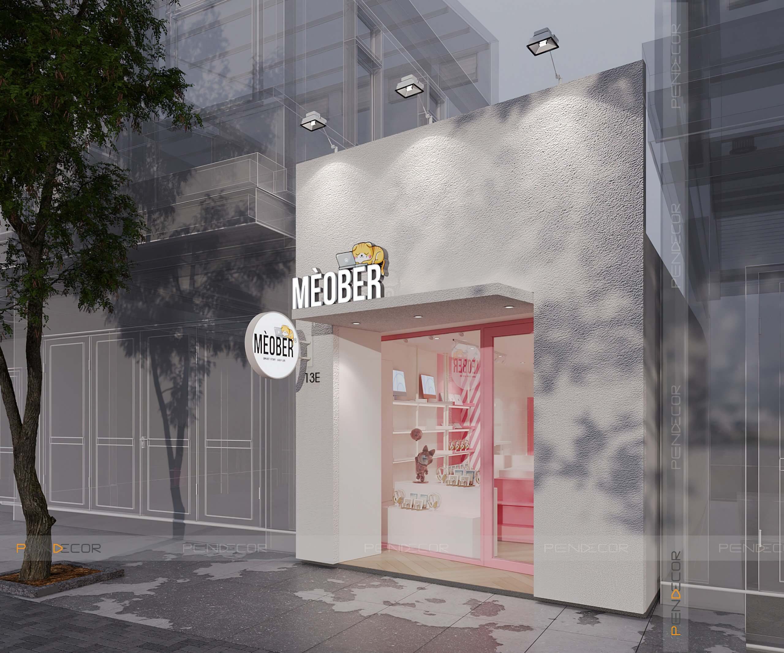 Thiết Kế Pet Shop Meober