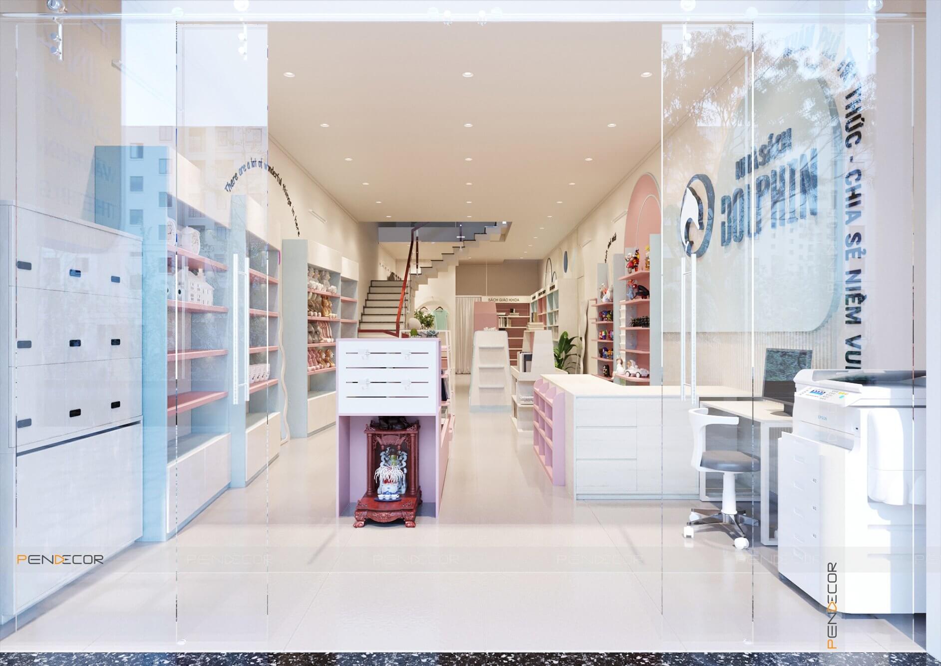 Thiết Kế Nhà Sách Dolphin