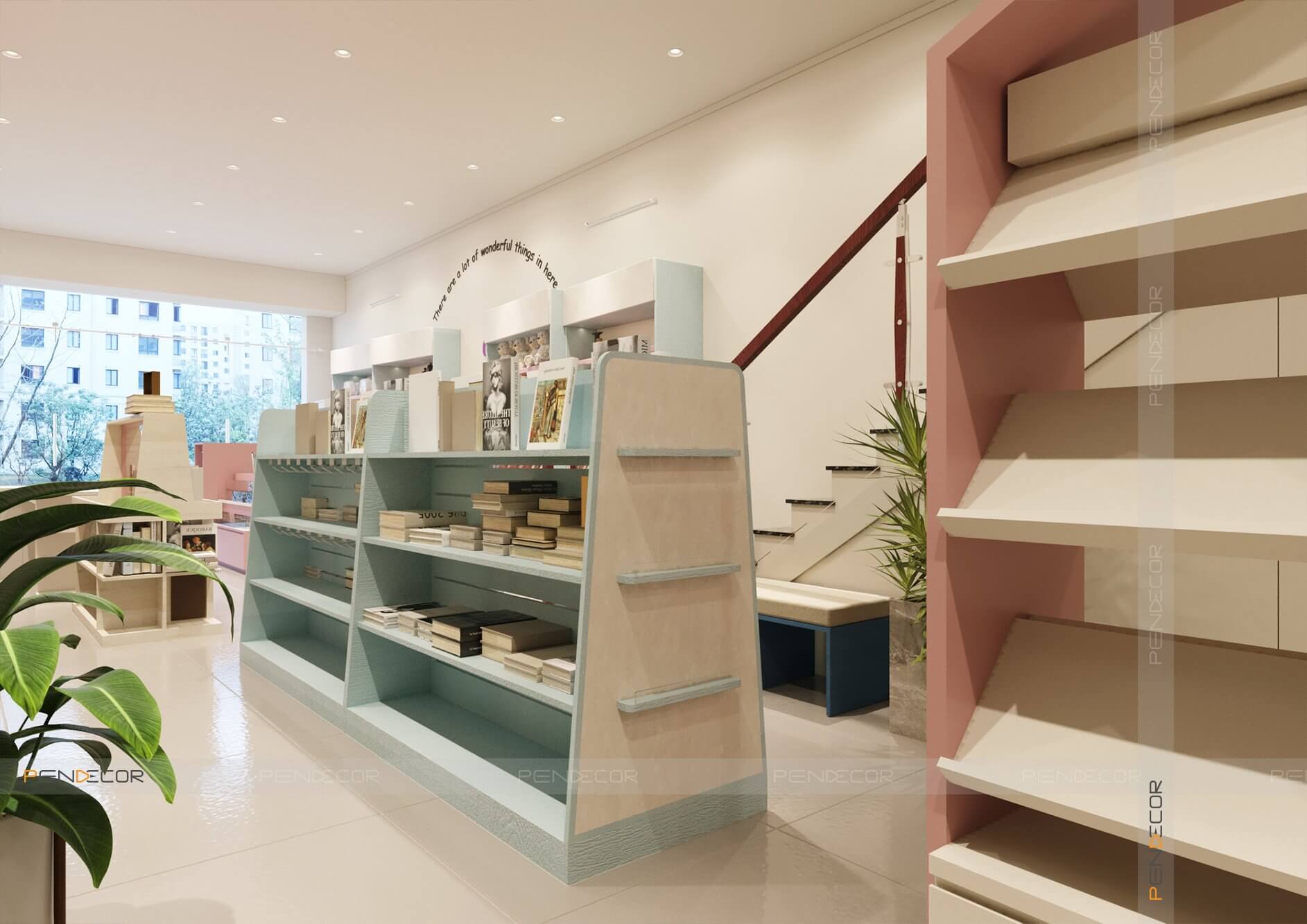 Thiết Kế Nhà Sách Dolphin