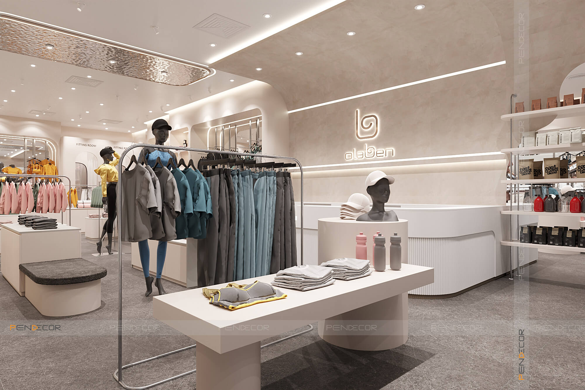 Thiết Kế Shop Thời Trang Nữ Olaben