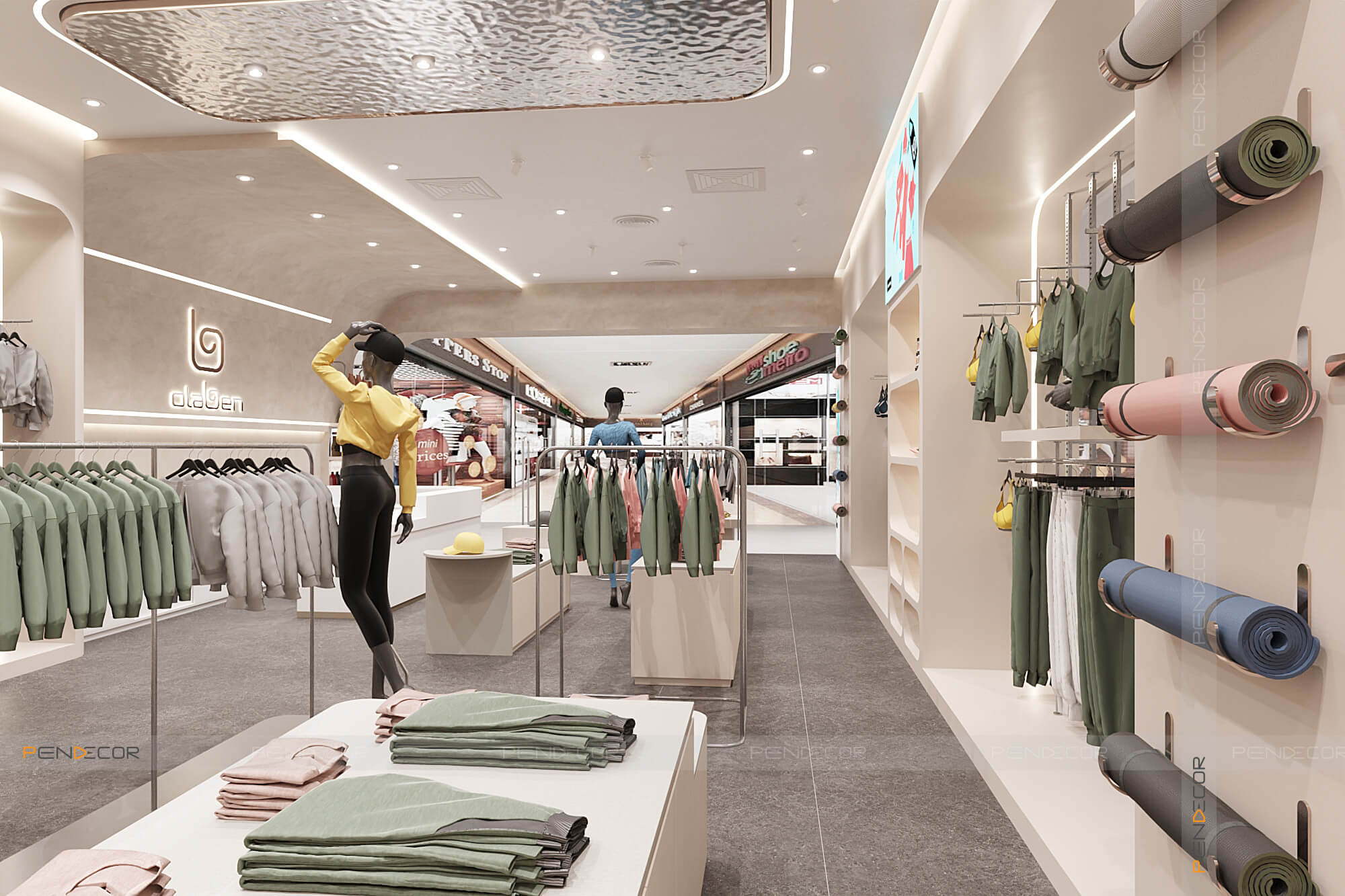 Thiết Kế Shop Thời Trang Nữ Olaben