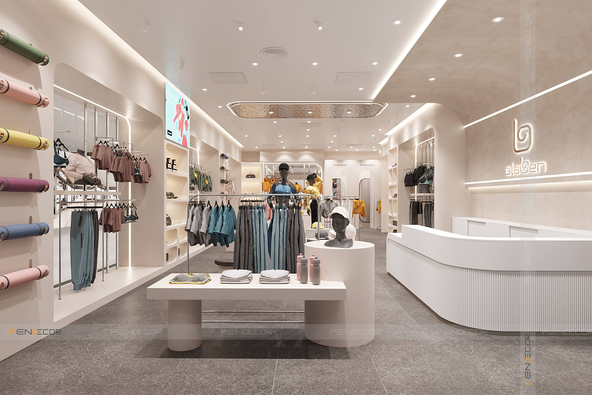 Thiết Kế Shop Thời Trang Nữ Olaben