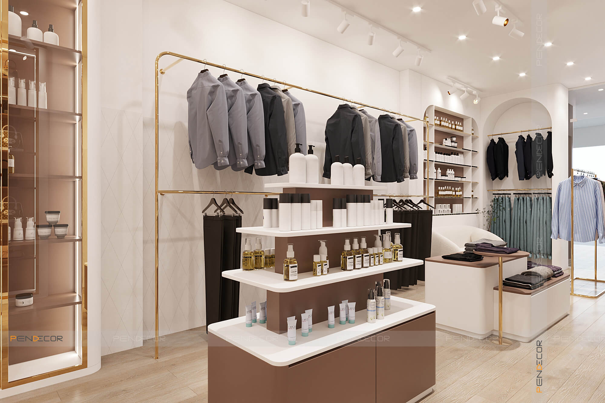 Thiết Kế Shop Thời Trang Nam Thảo Lê