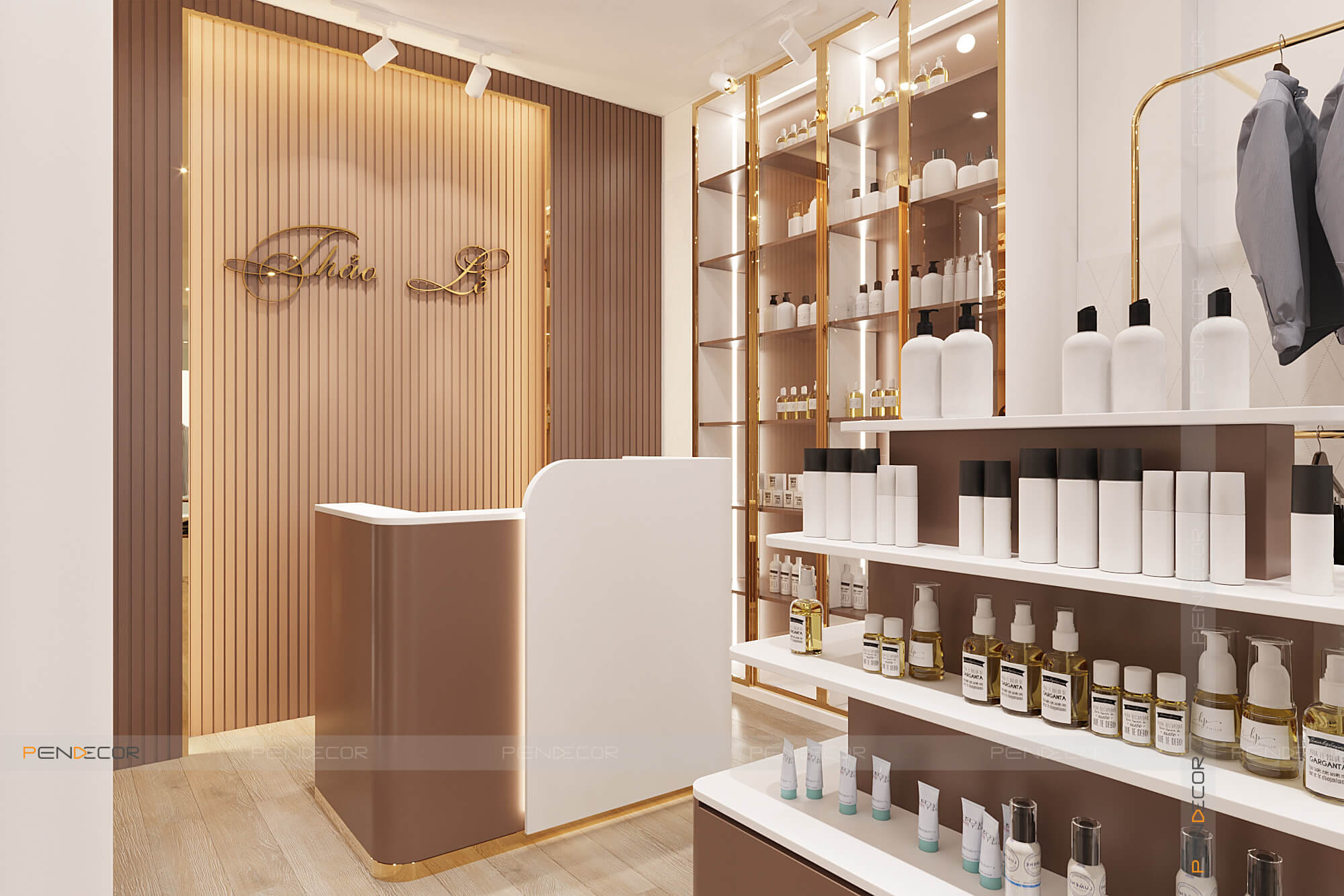 Thiết Kế Shop Thời Trang Nam Thảo Lê