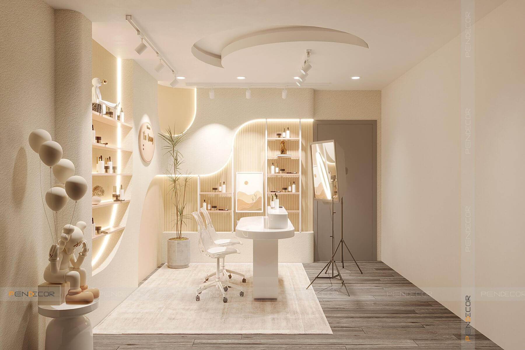 Thiết Kế Phòng Livestream Tấn Quang