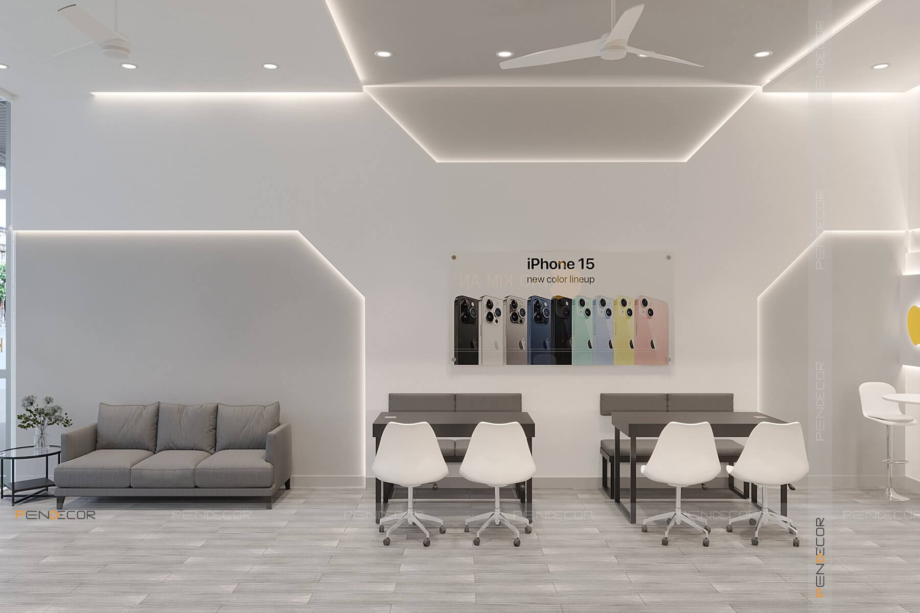 Thiết Kế Shop Điện Thoại Táo Kim An