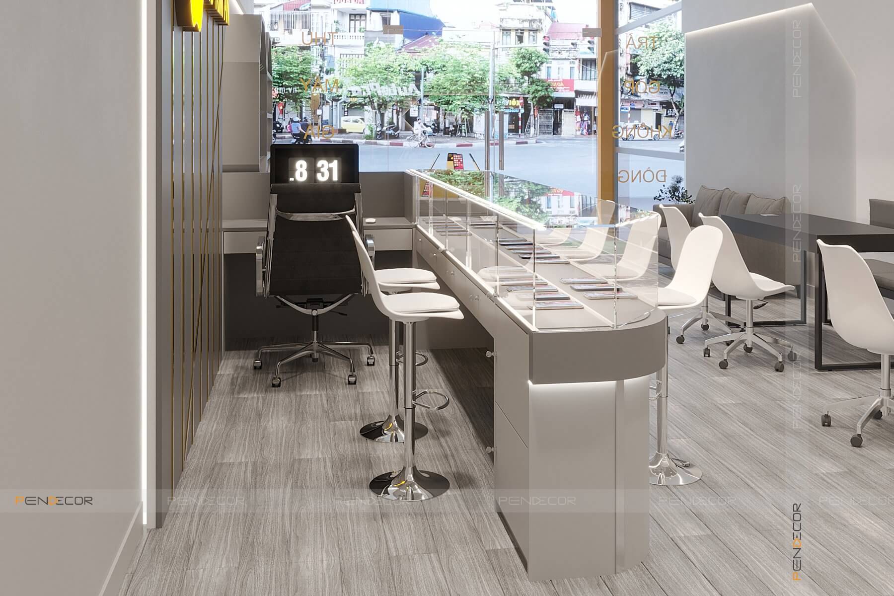 Thiết Kế Shop Điện Thoại Táo Kim An