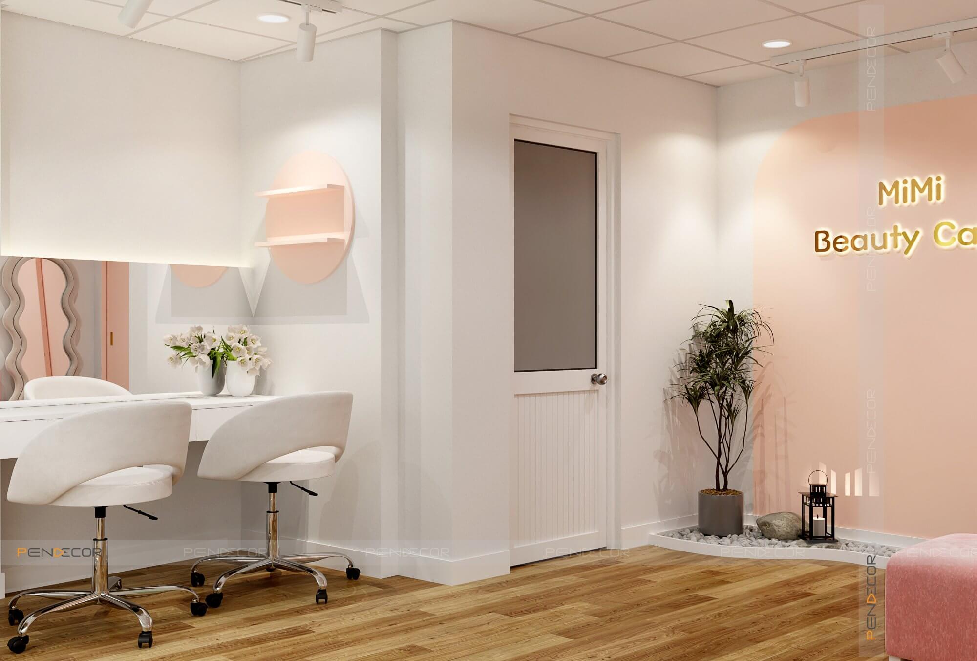 Thiết Kế Spa Gội Đầu Dưỡng Sinh MiMi Beauty Care