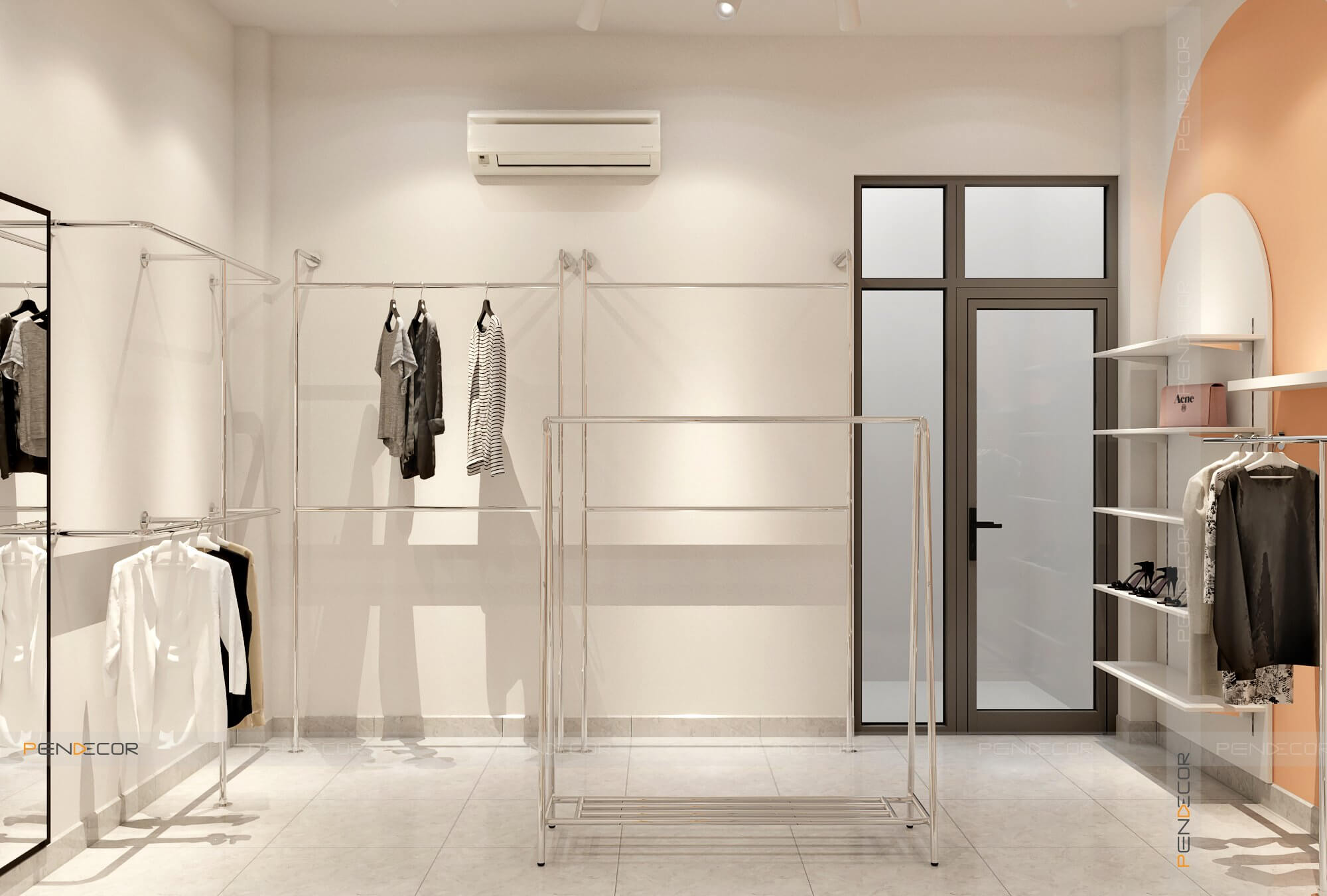 Thiết Kế Shop Thời Trang Nữ Trà My Boutique