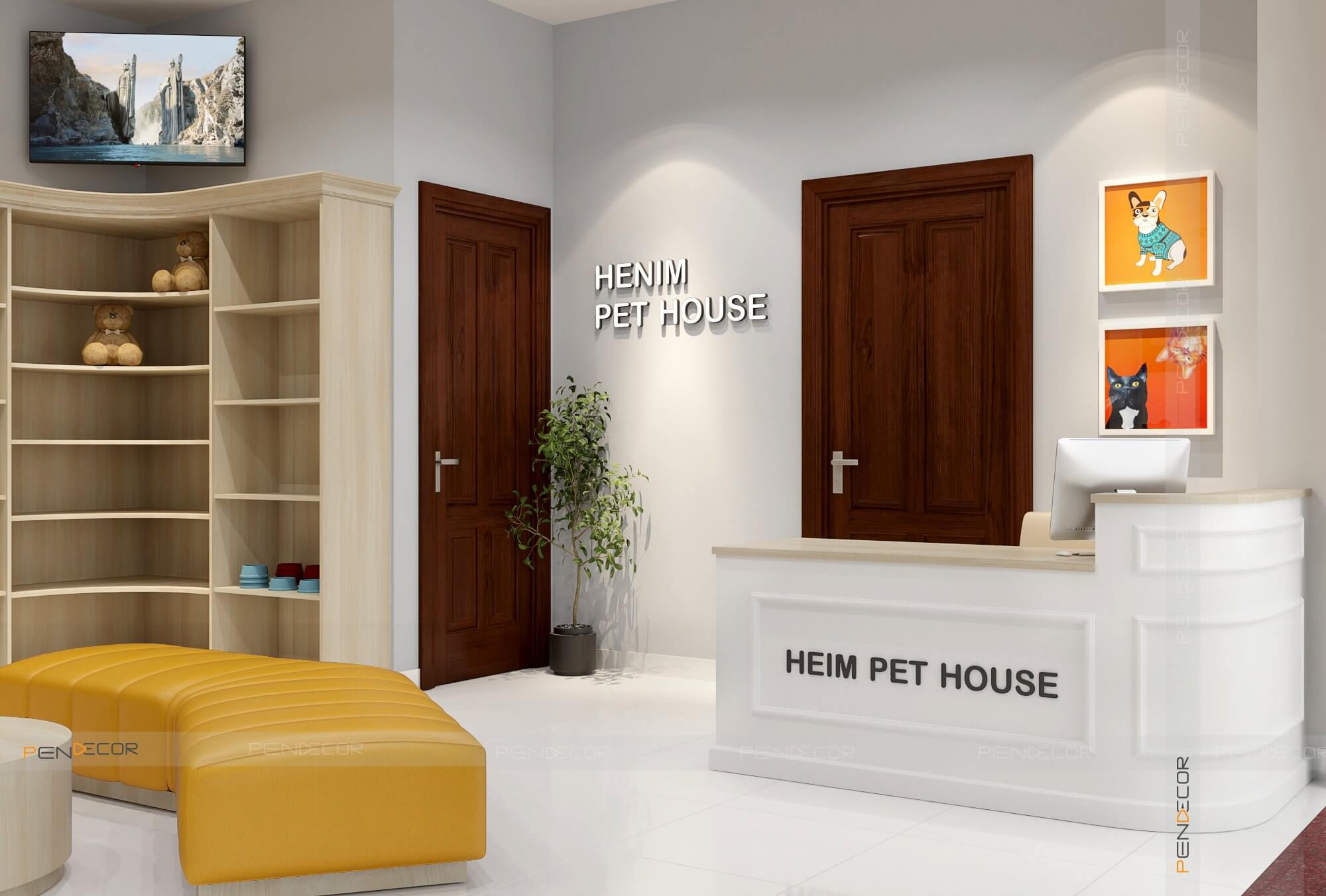 Thiết Kế Henim Pet House