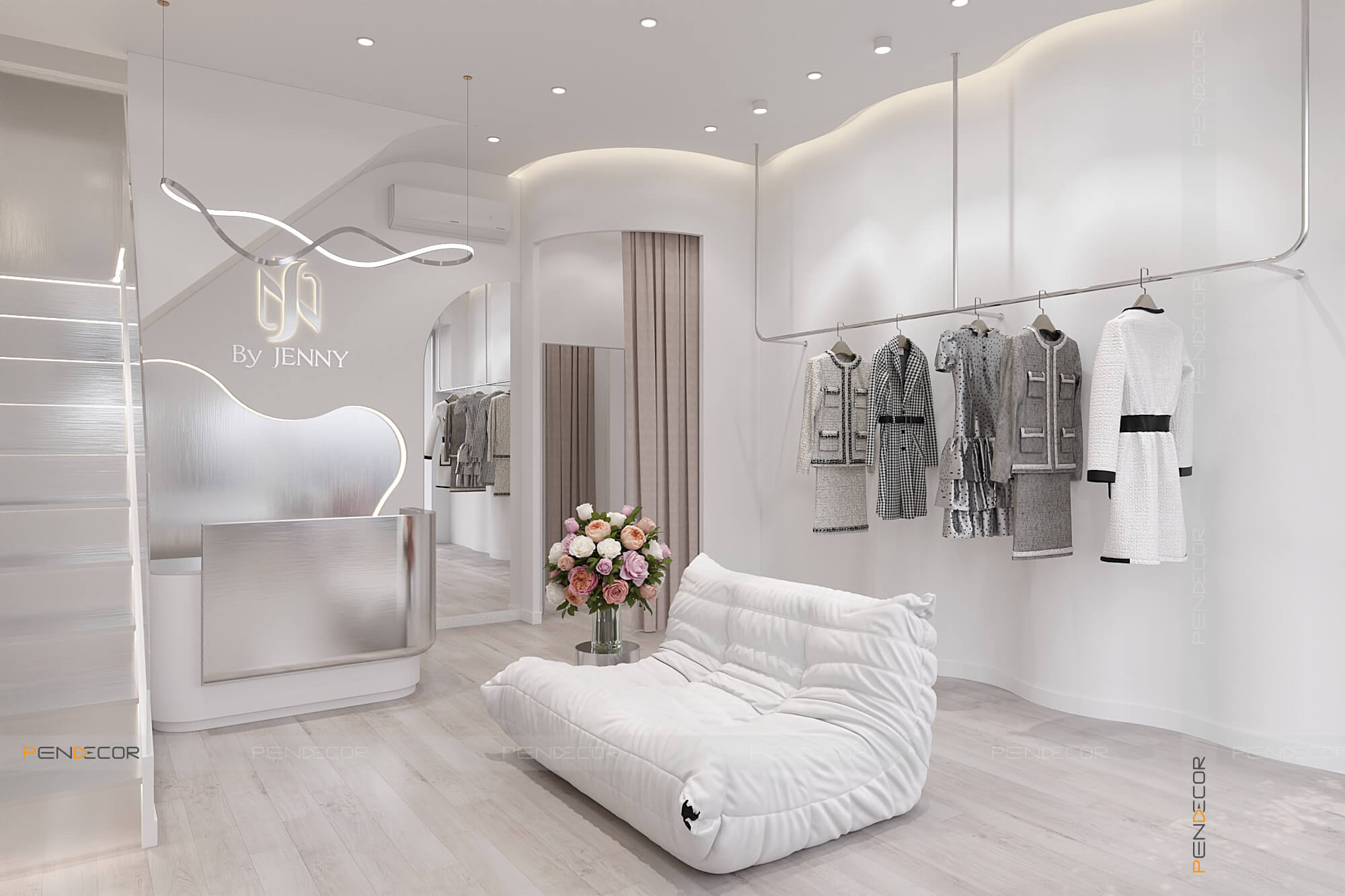 Thiết Kế Shop Thời Trang Nữ Jenny