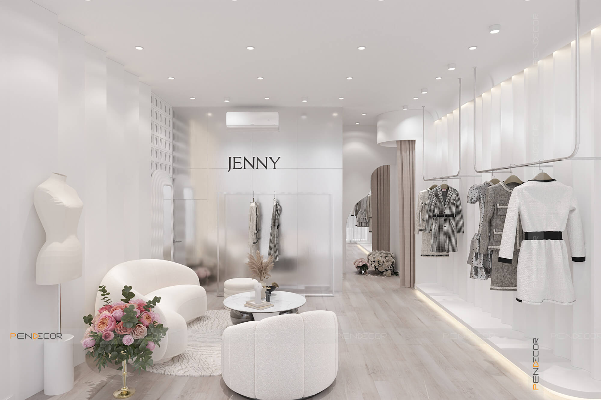 Thiết Kế Shop Thời Trang Nữ Jenny