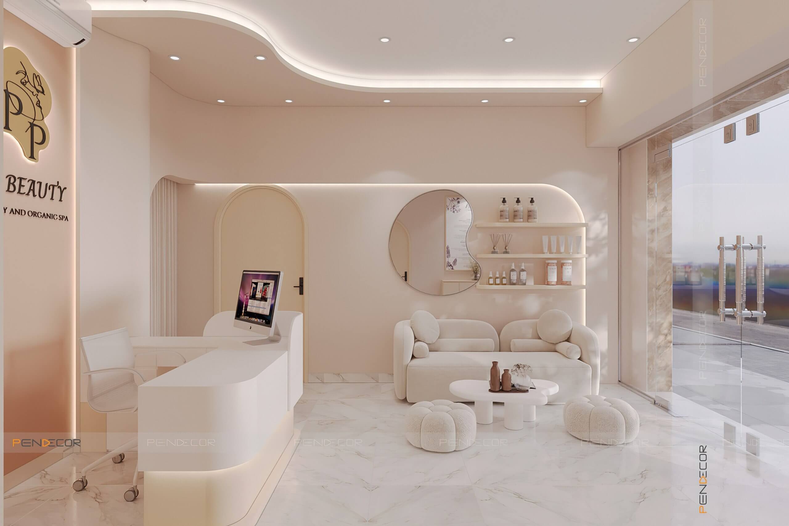 Thiết Kế Spa PP Beauty