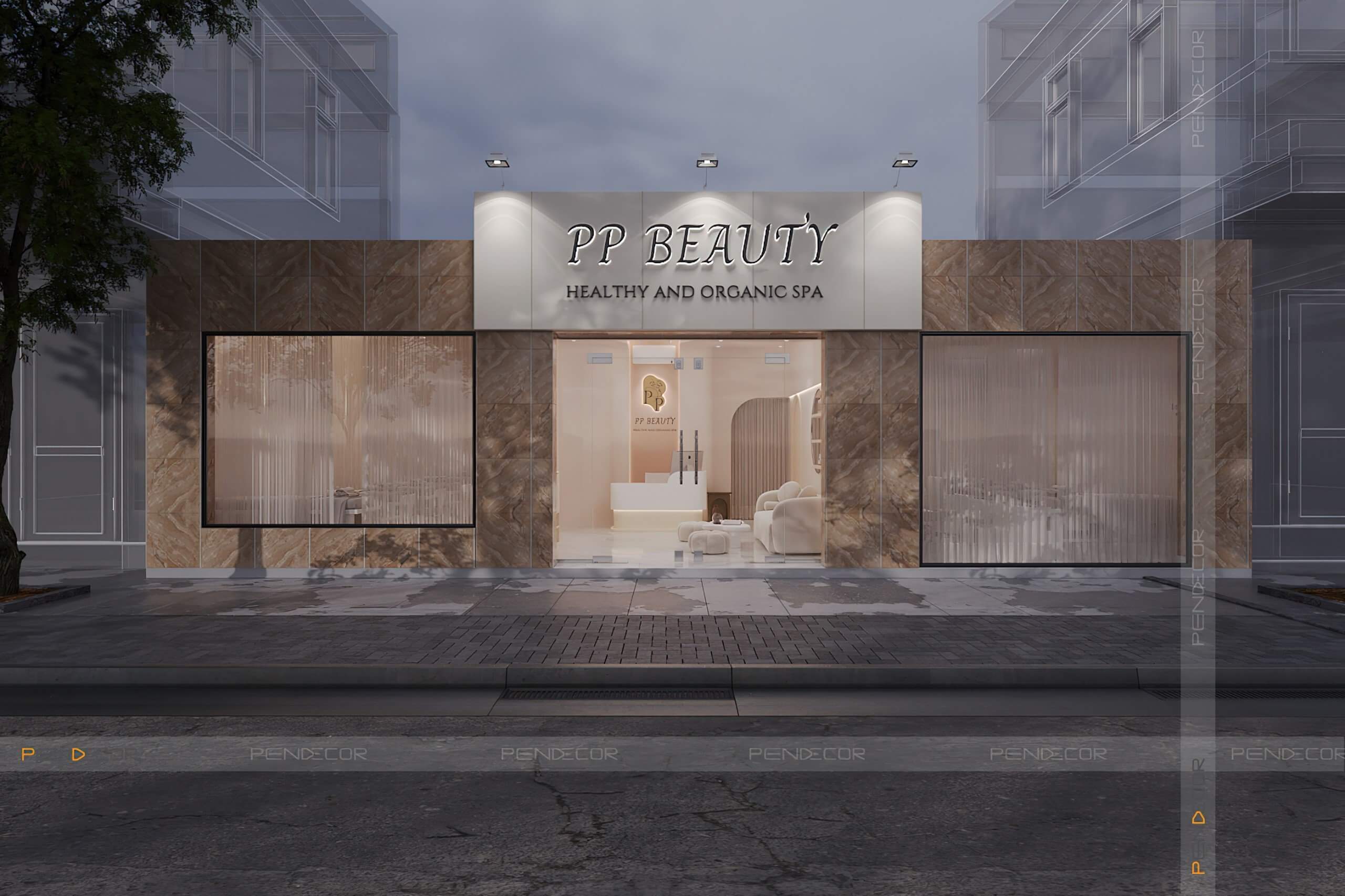 Thiết Kế Spa PP Beauty