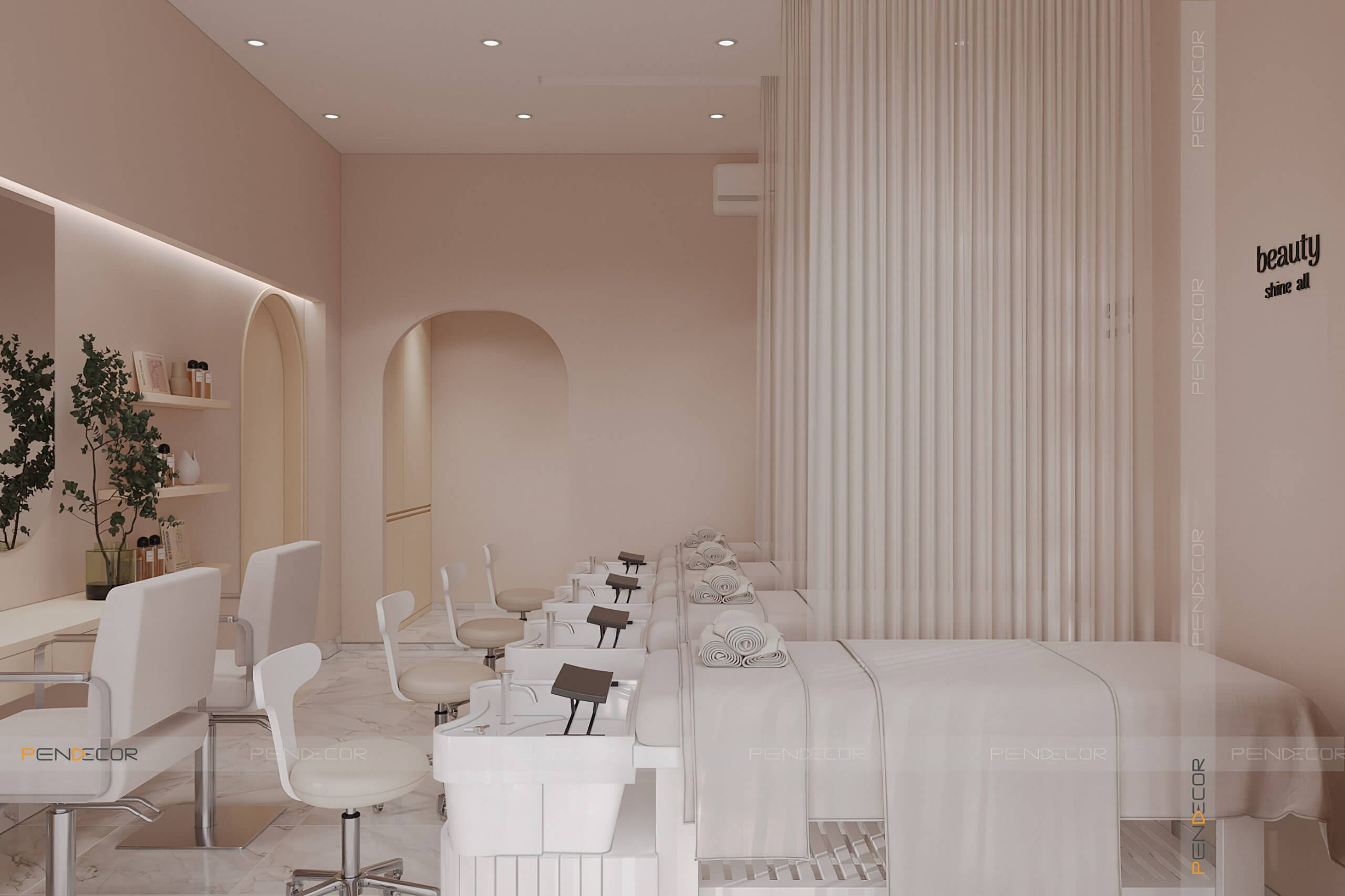 Thiết Kế Spa PP Beauty