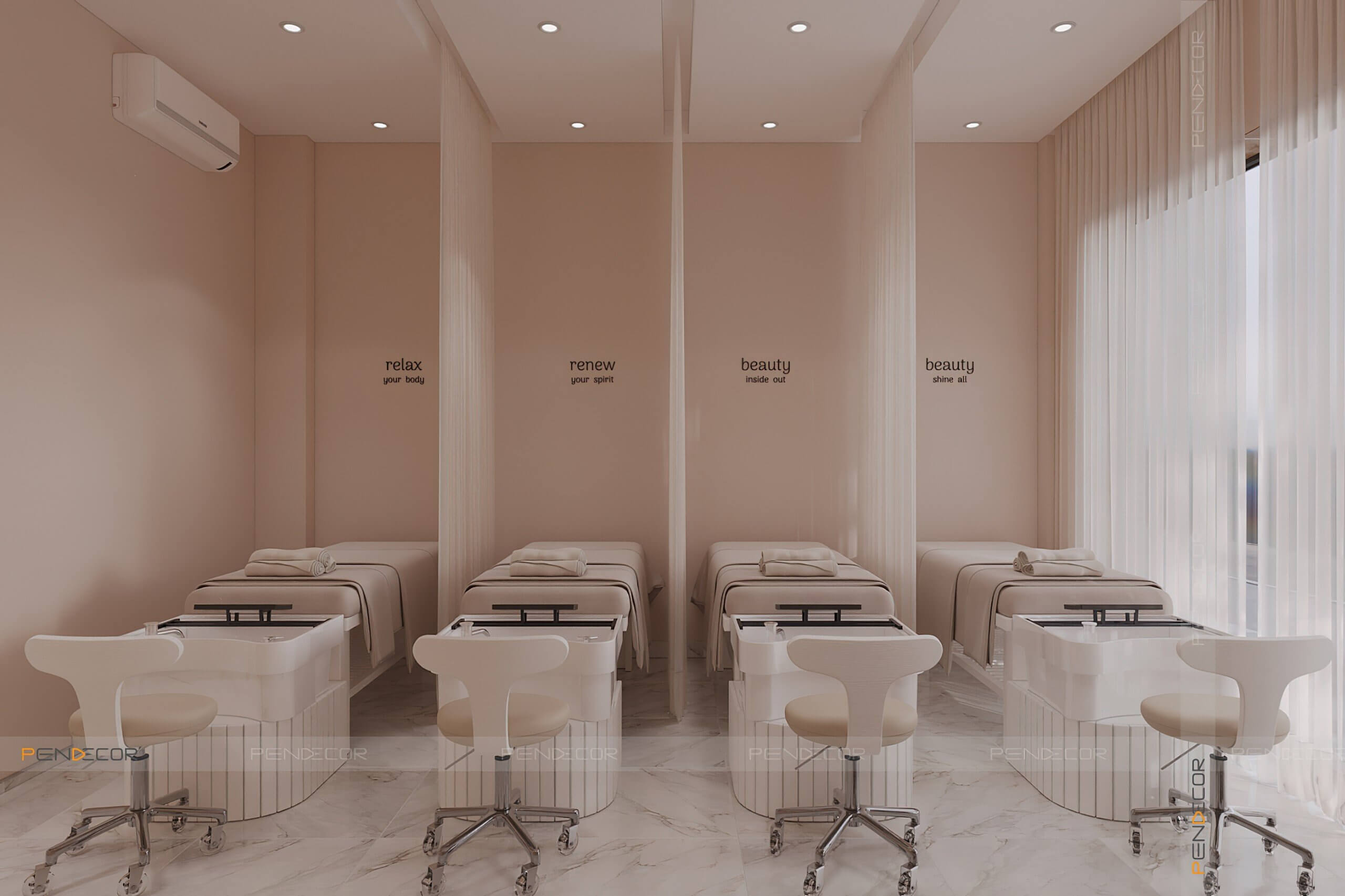 Thiết Kế Spa PP Beauty