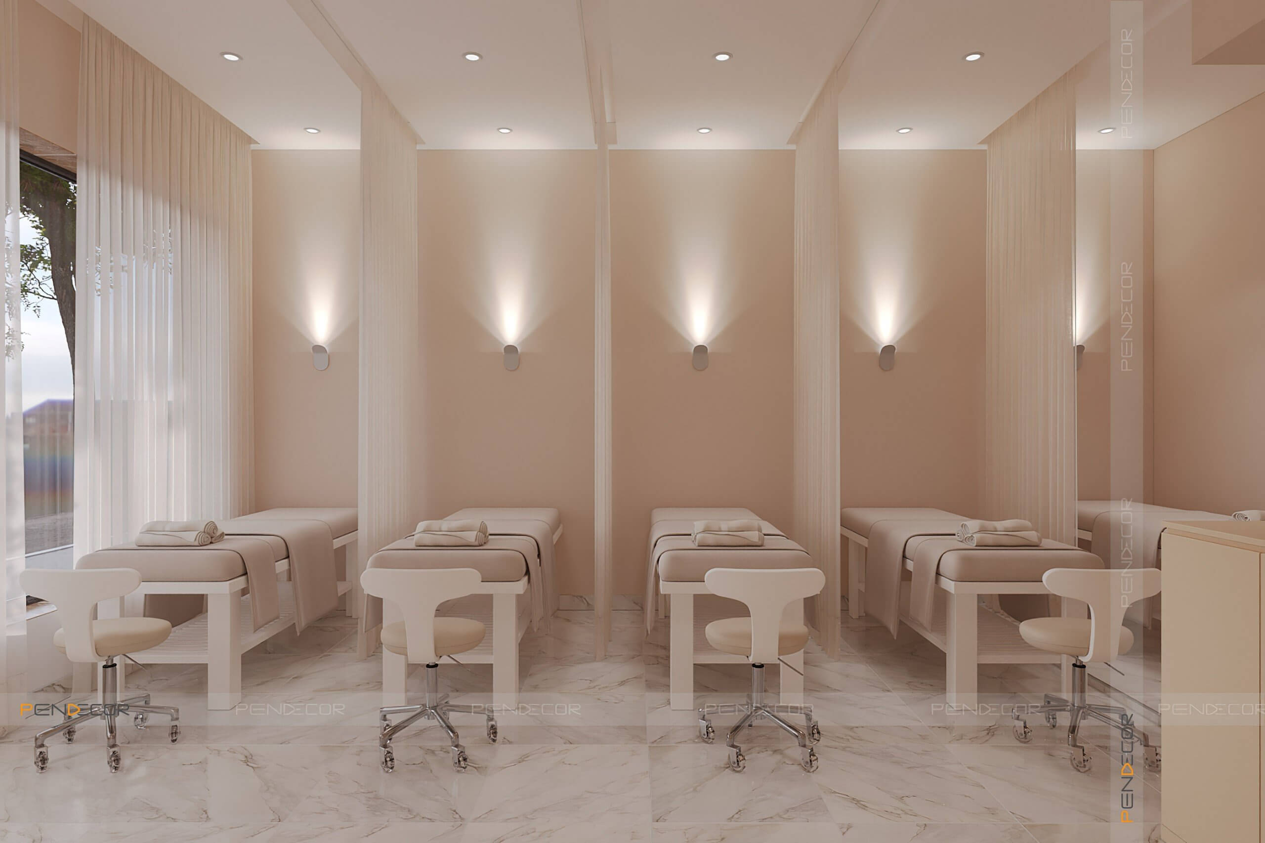 Thiết Kế Spa PP Beauty