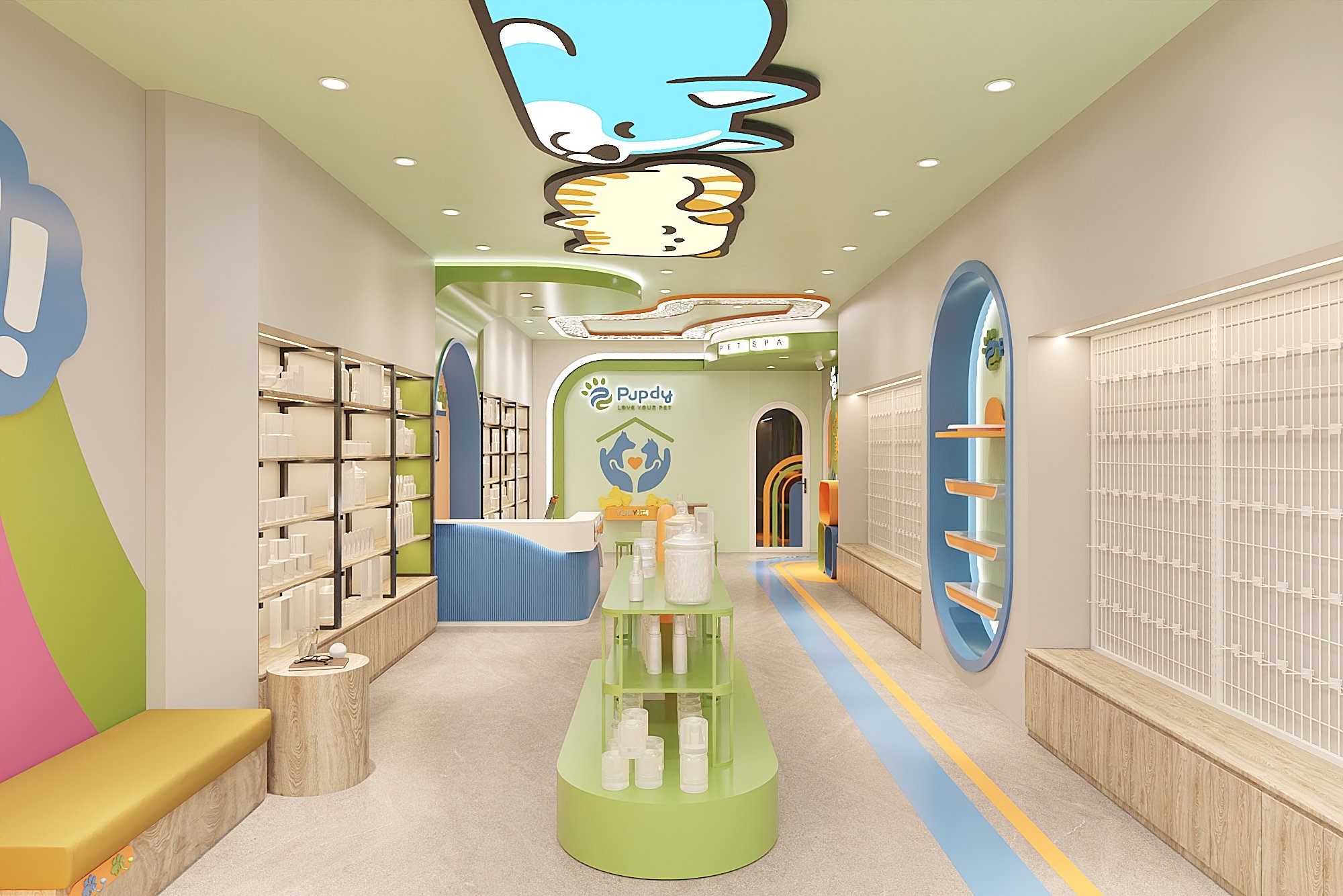 Thiết Kế Pet Shop Pupdy