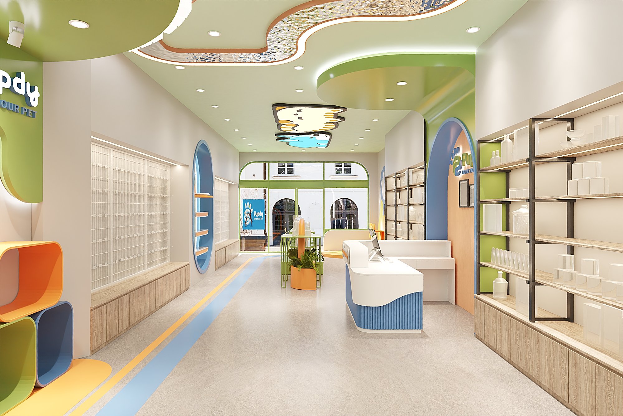 Thiết Kế Pet Shop Pupdy