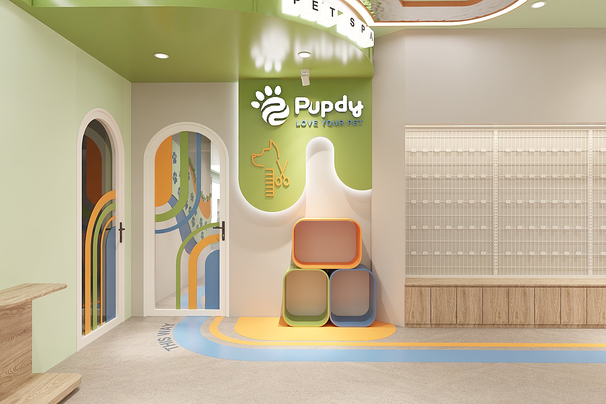 Thiết Kế Pet Shop Pupdy