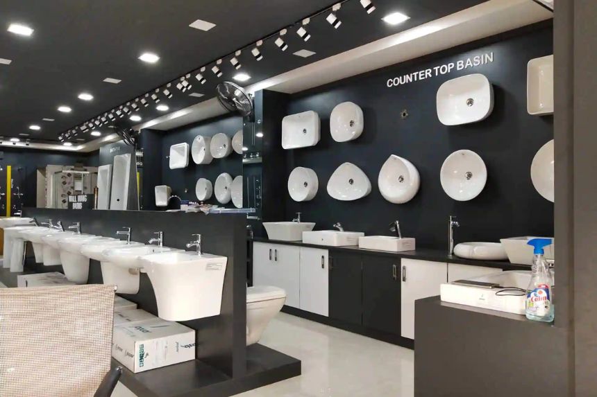 showroom thiết bị vệ sinh đẹp Pendecor