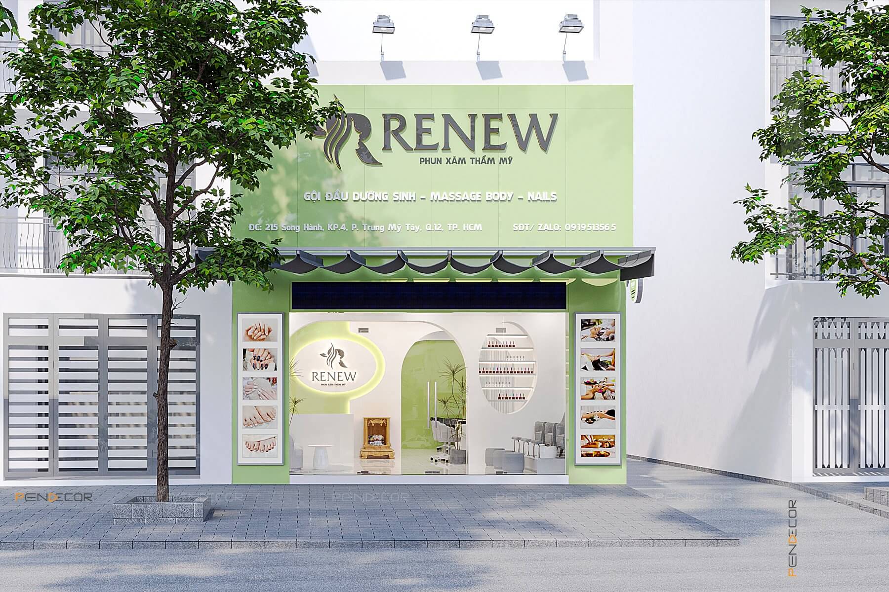 Thiết Kế Spa Renew