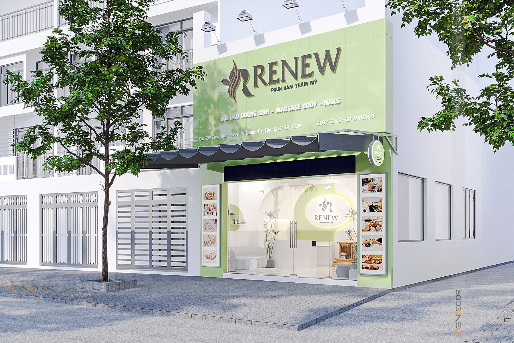 Thiết Kế Spa Renew