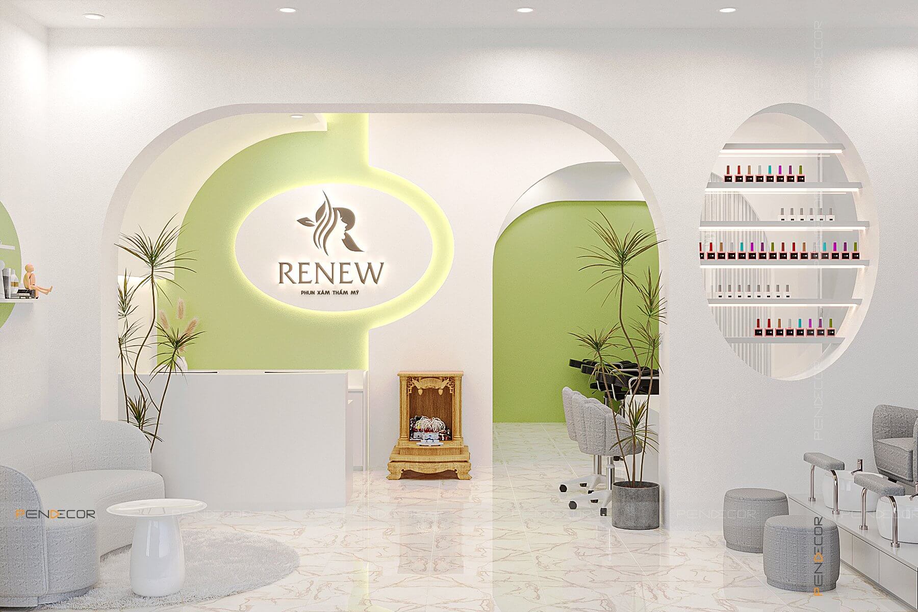 Thiết Kế Spa Renew