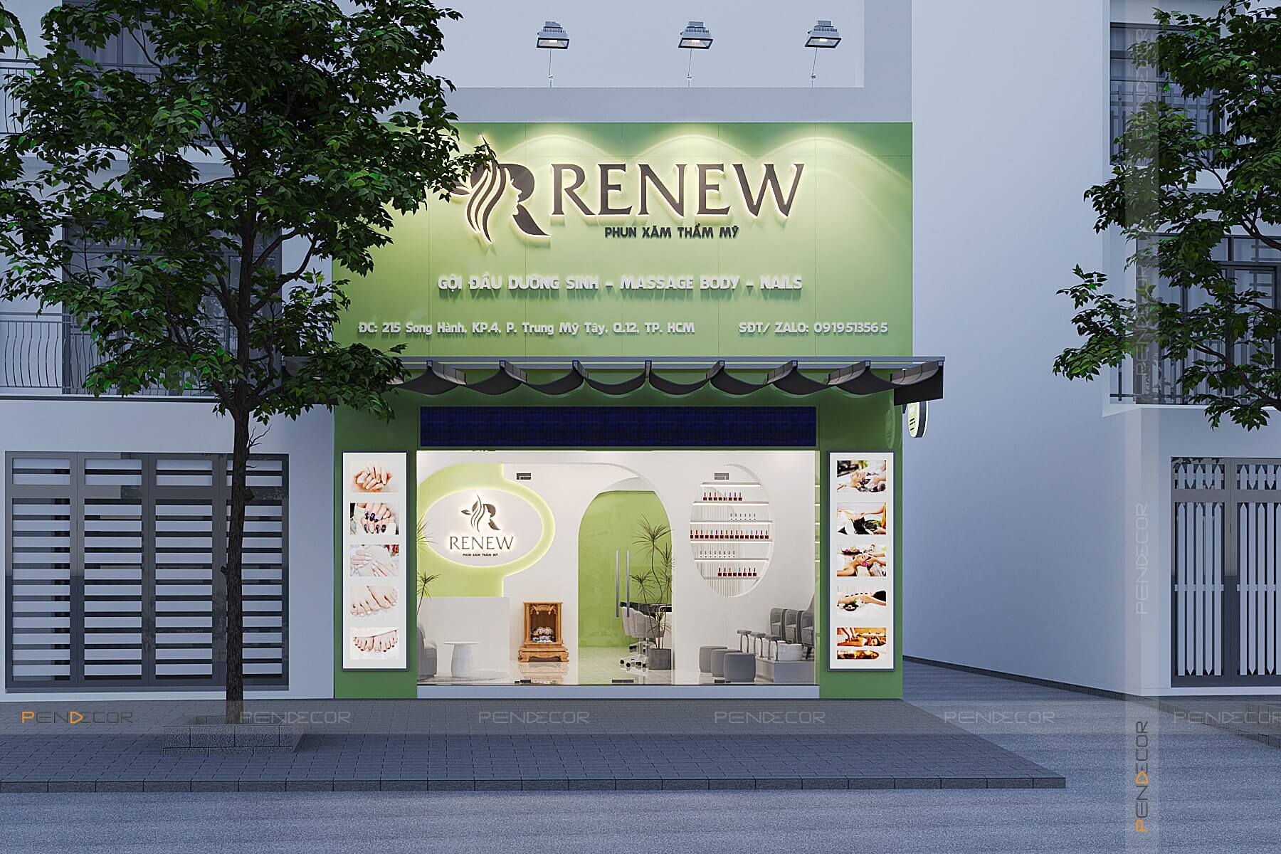 Thiết Kế Spa Renew