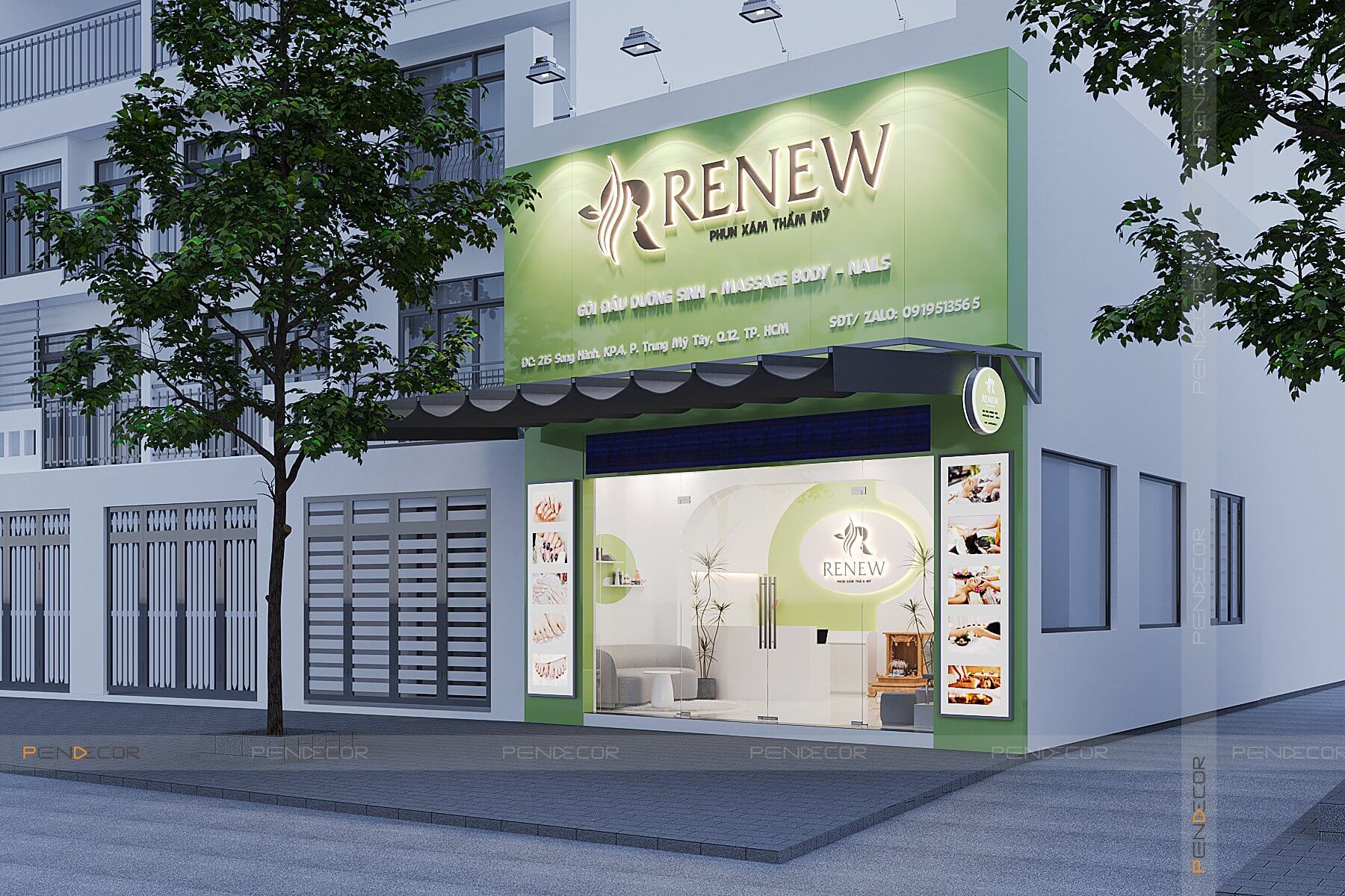 Thiết Kế Spa Renew