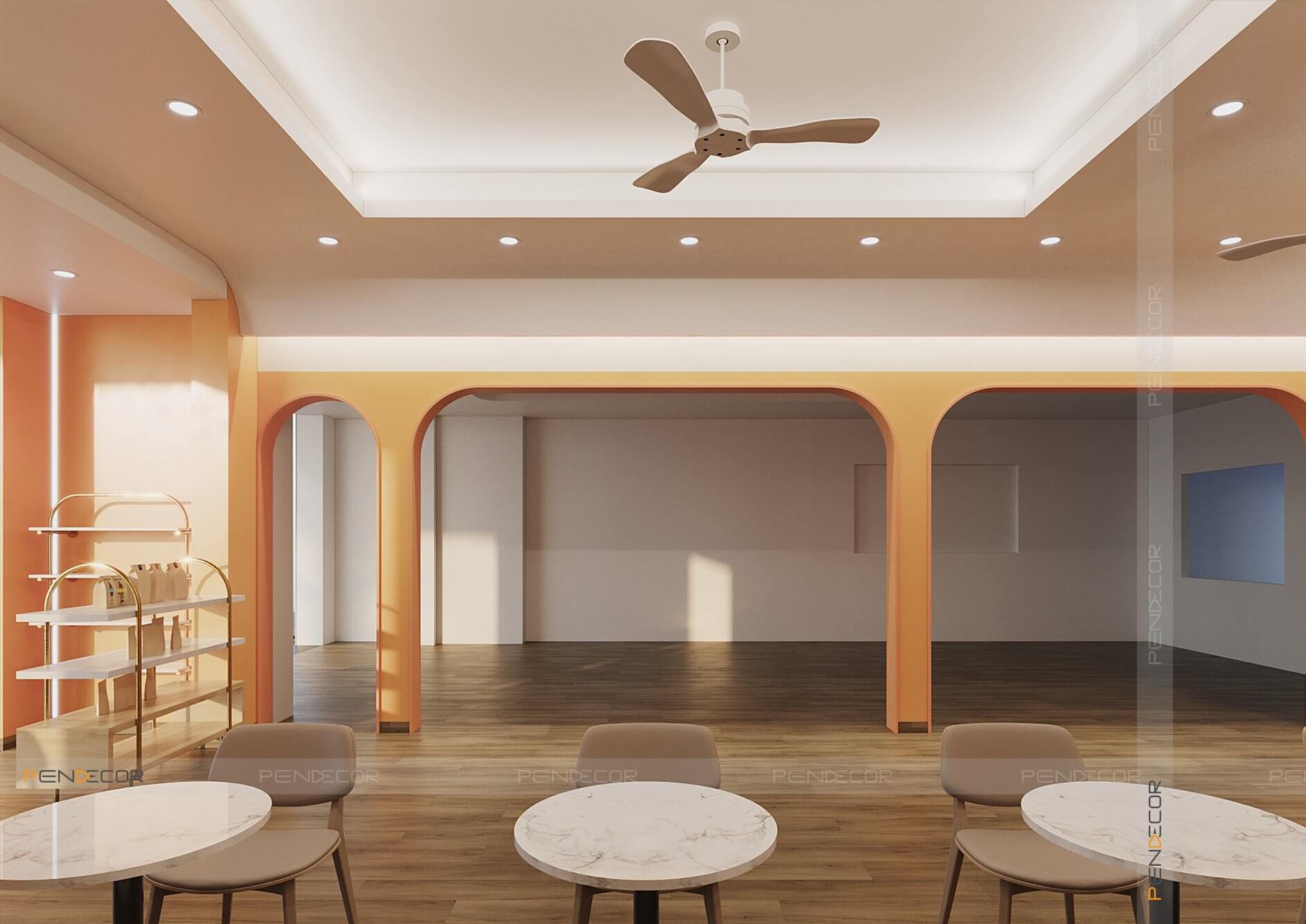 Thiết Kế Quán Ăn Vặt Vani