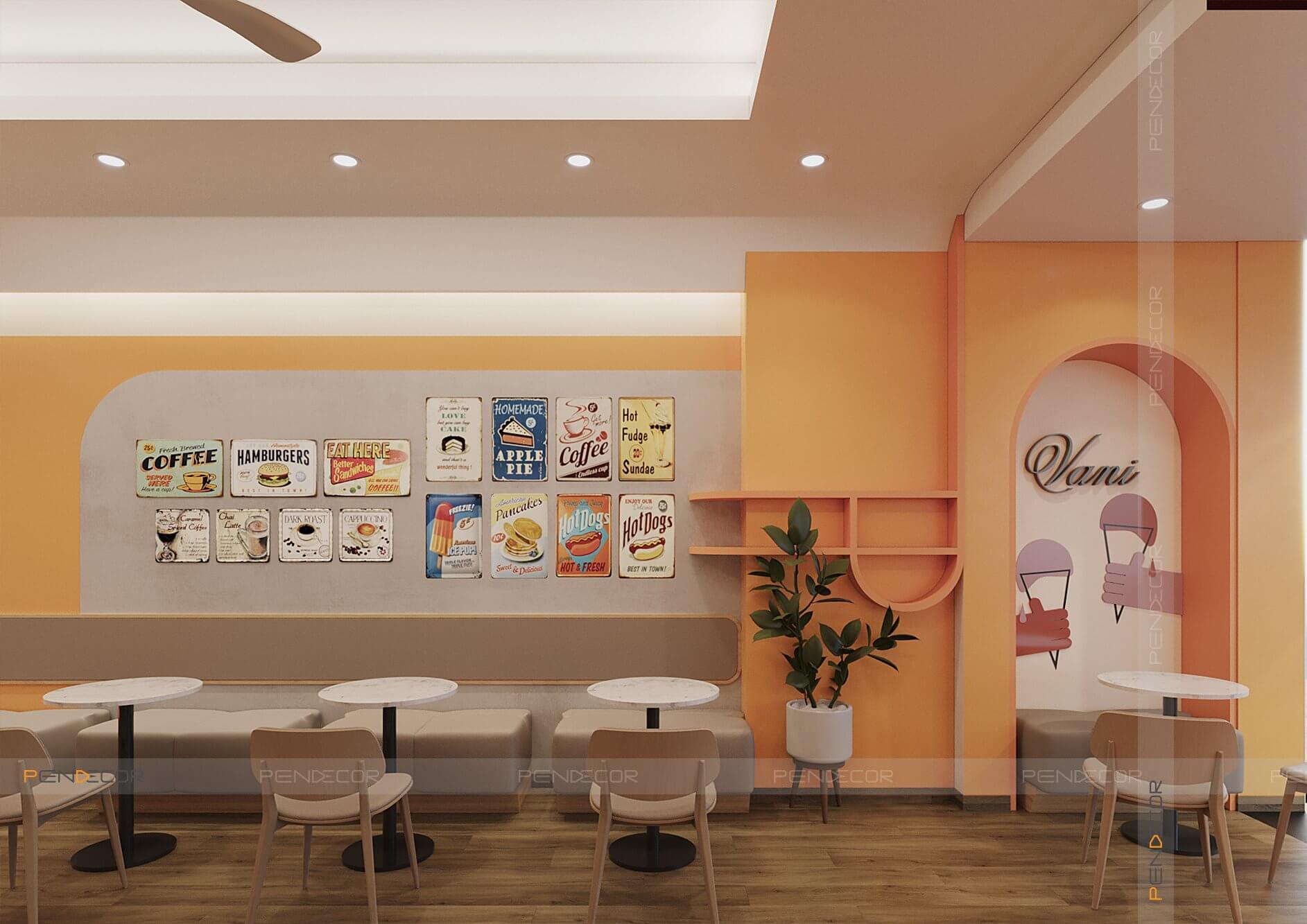 Thiết Kế Quán Ăn Vặt Vani