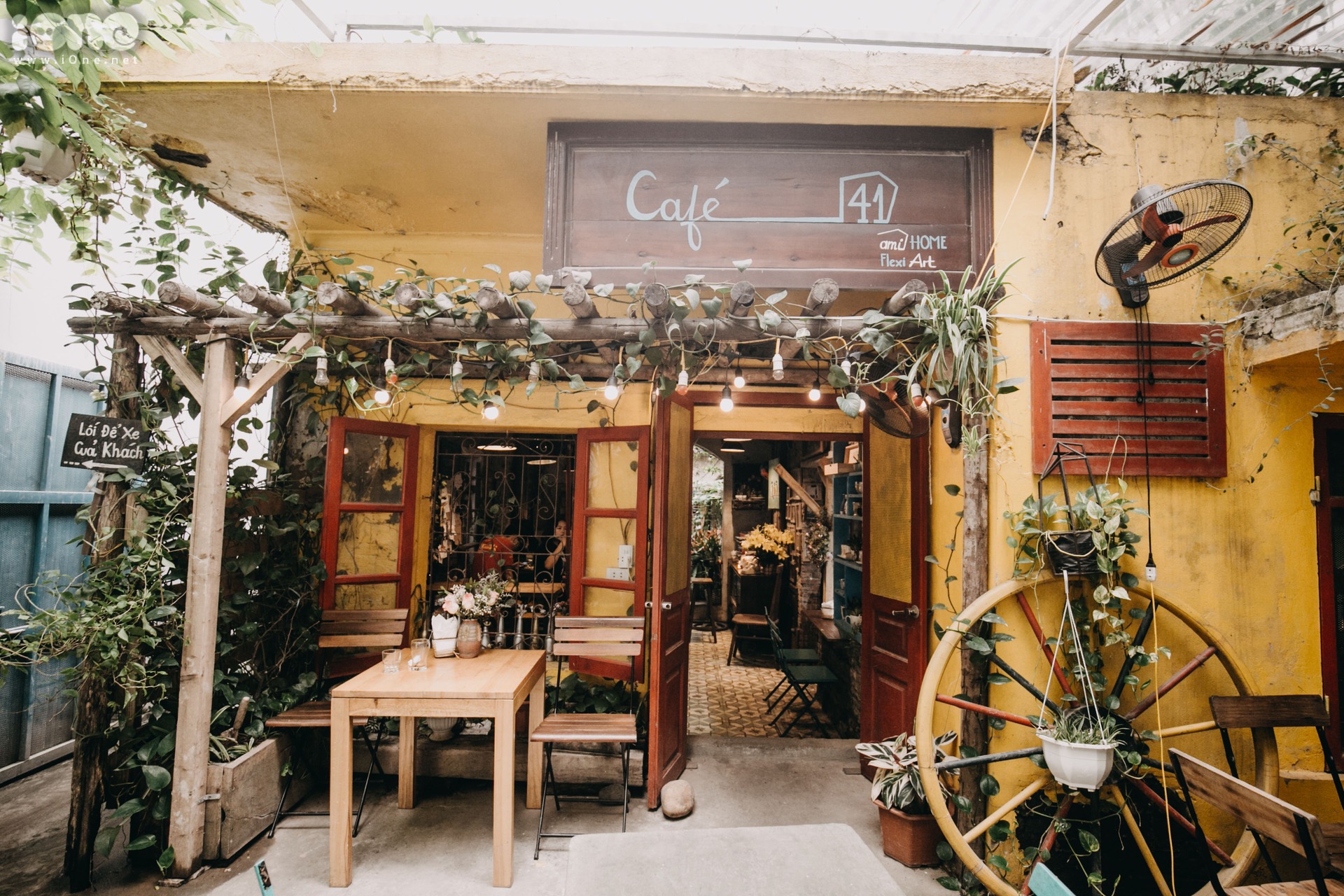cafe cóc mẫu thiết kế quán cafe vỉa hè Pendecor