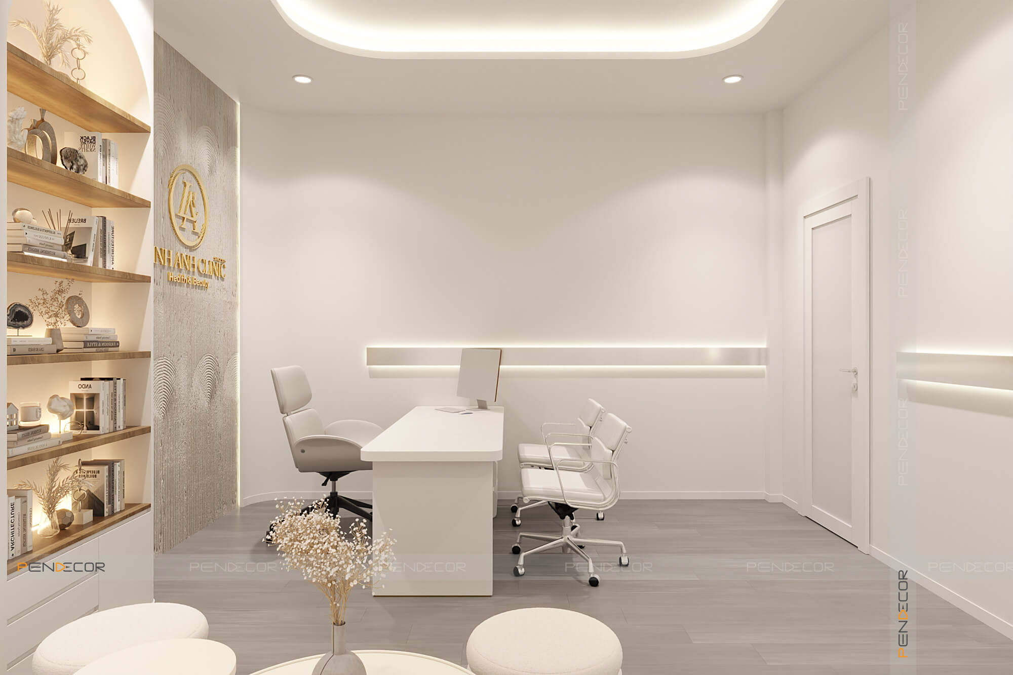 Thiết Kế Thẩm Mỹ Viện Quốc Tế Linh Anh