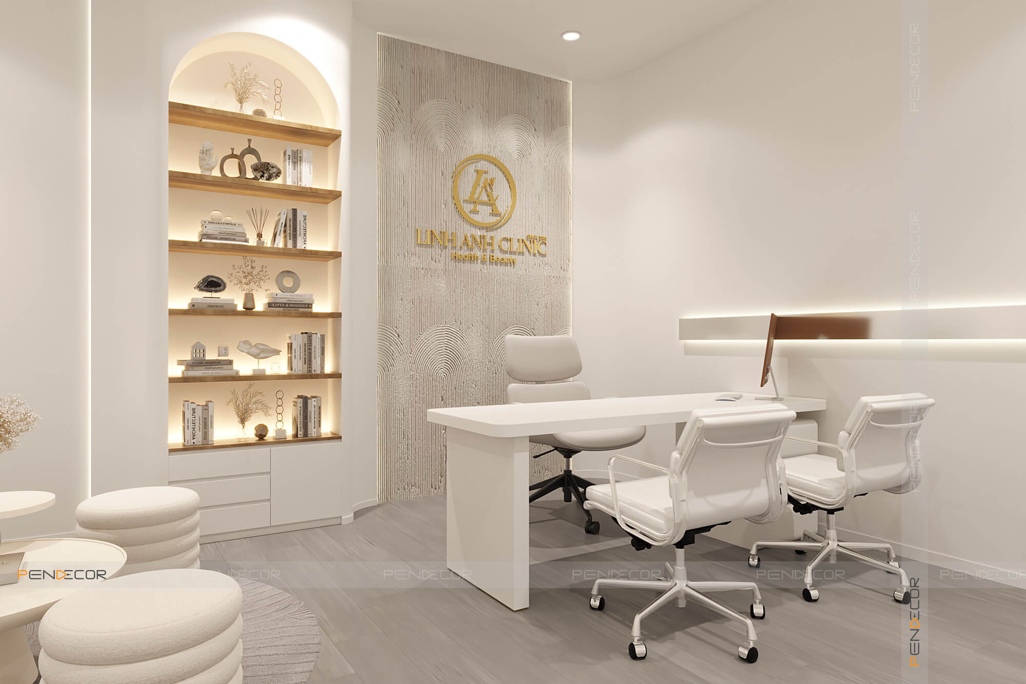 Thiết Kế Thẩm Mỹ Viện Quốc Tế Linh Anh