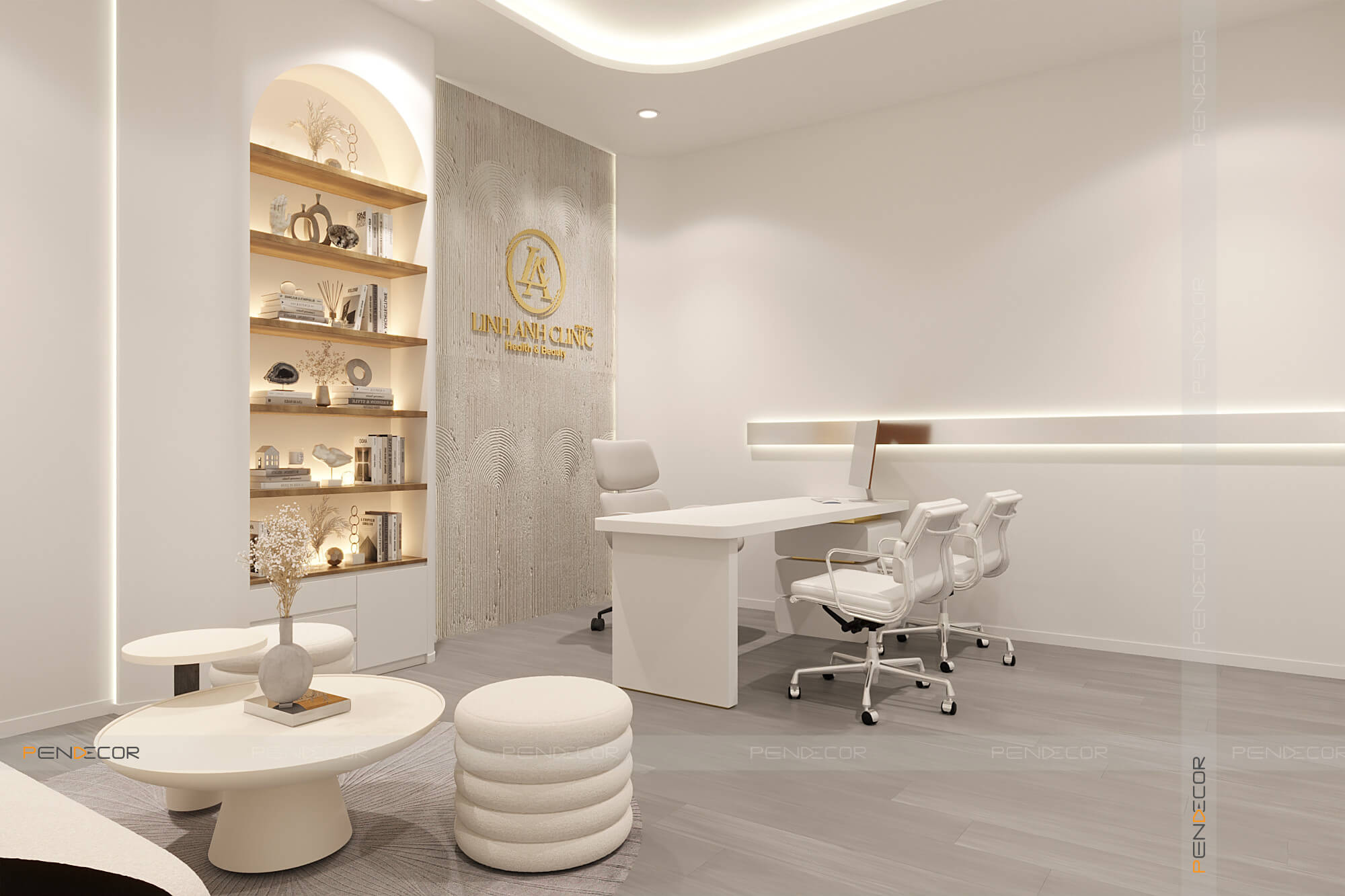 Thiết Kế Thẩm Mỹ Viện Quốc Tế Linh Anh