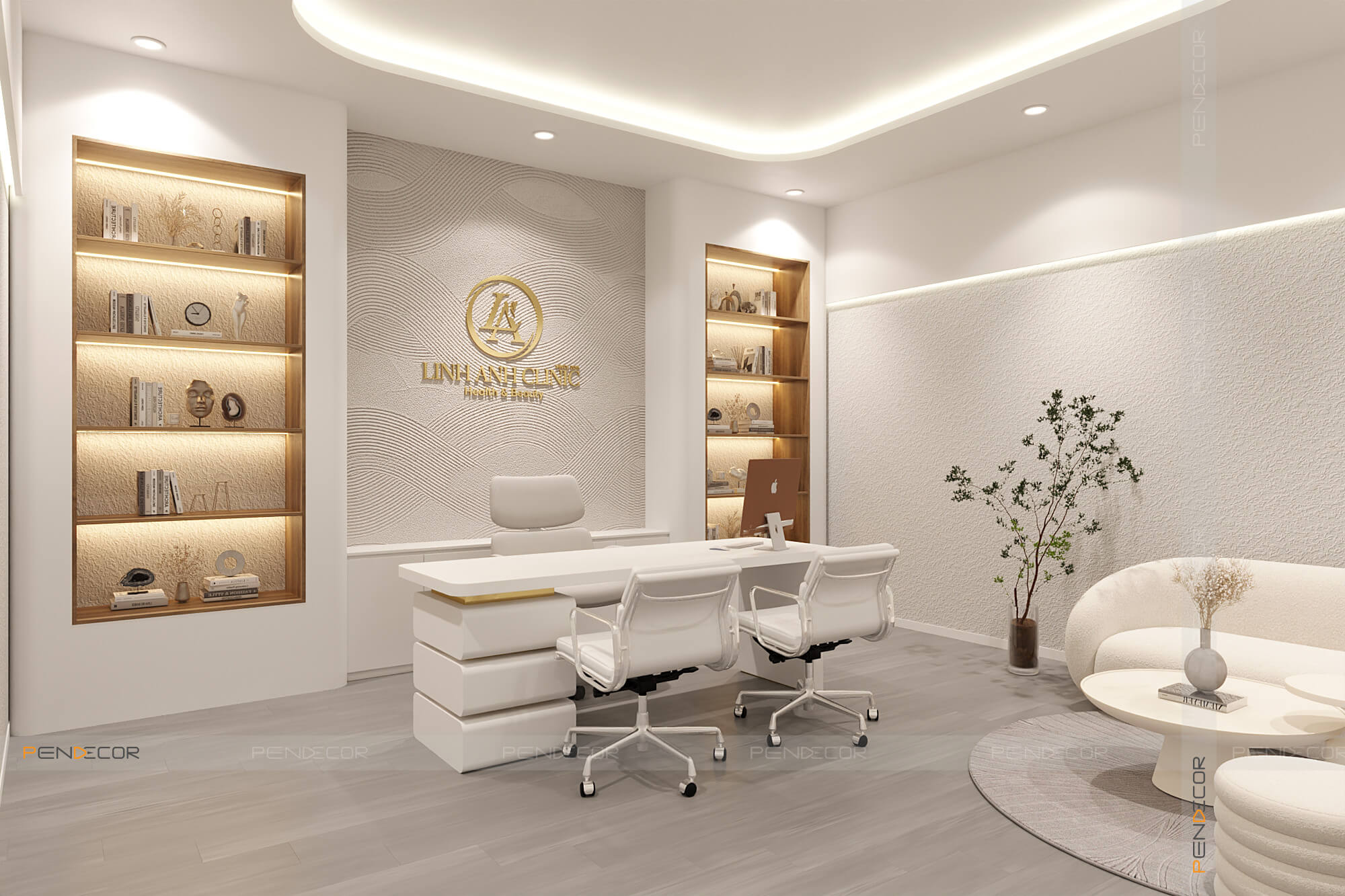 Thiết Kế Thẩm Mỹ Viện Quốc Tế Linh Anh