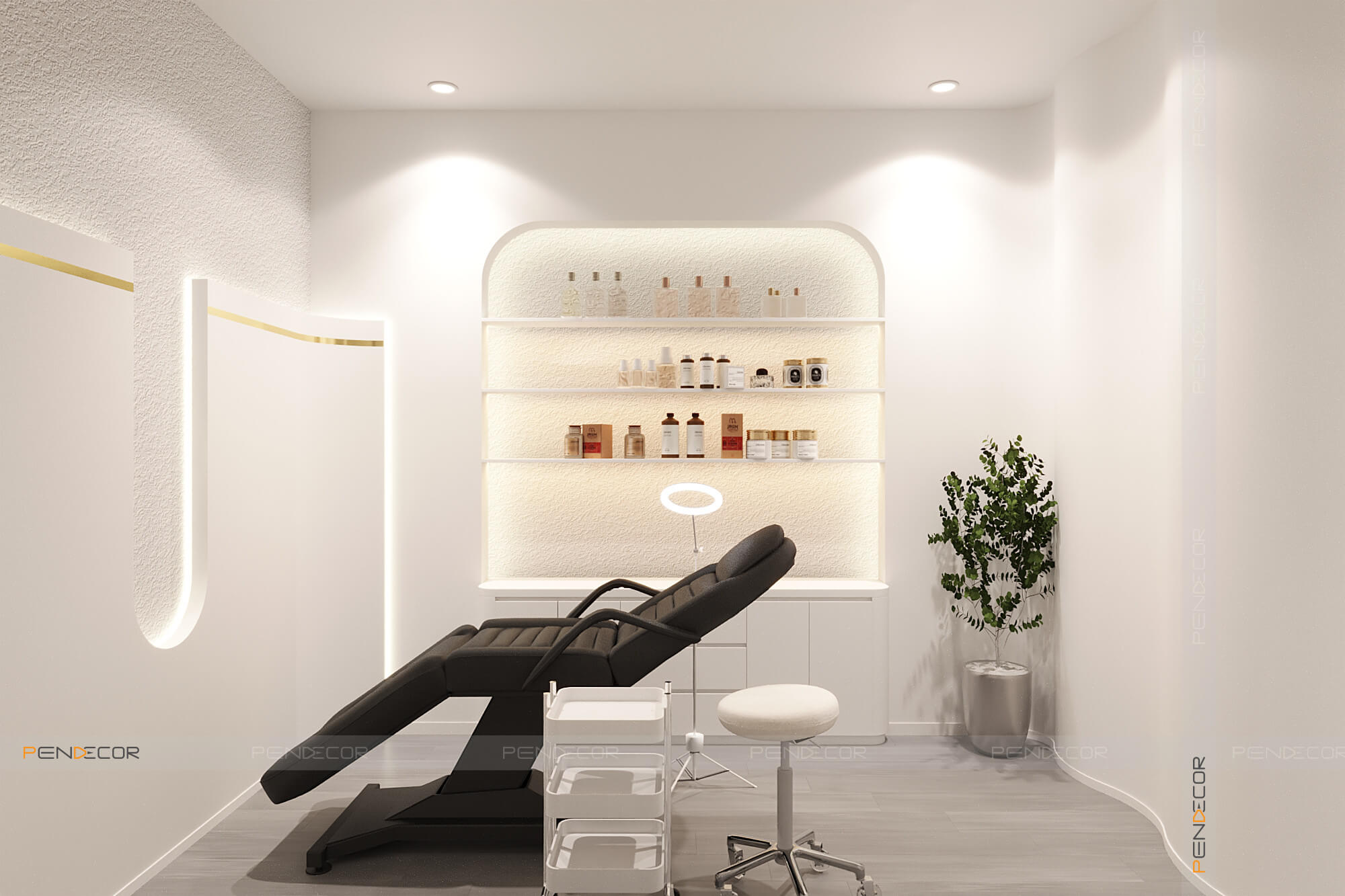 Thiết Kế Thẩm Mỹ Viện Quốc Tế Linh Anh