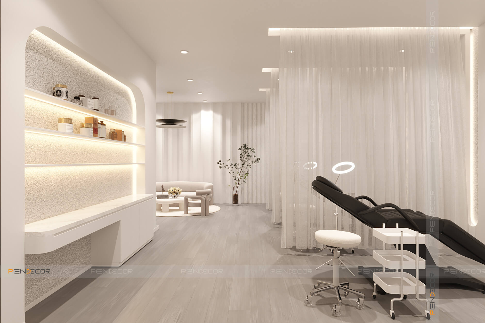 Thiết Kế Thẩm Mỹ Viện Quốc Tế Linh Anh