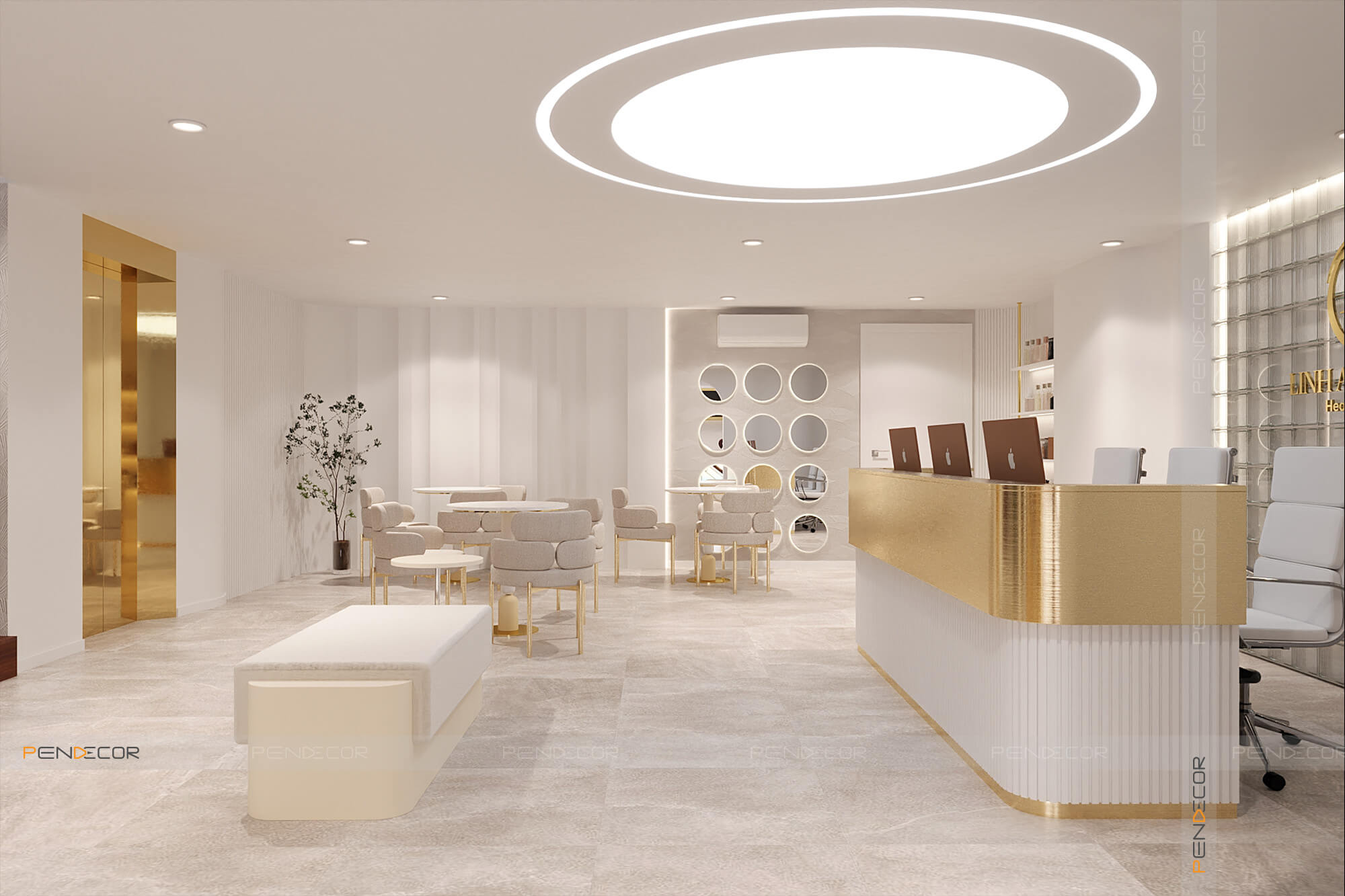 Thiết Kế Thẩm Mỹ Viện Quốc Tế Linh Anh