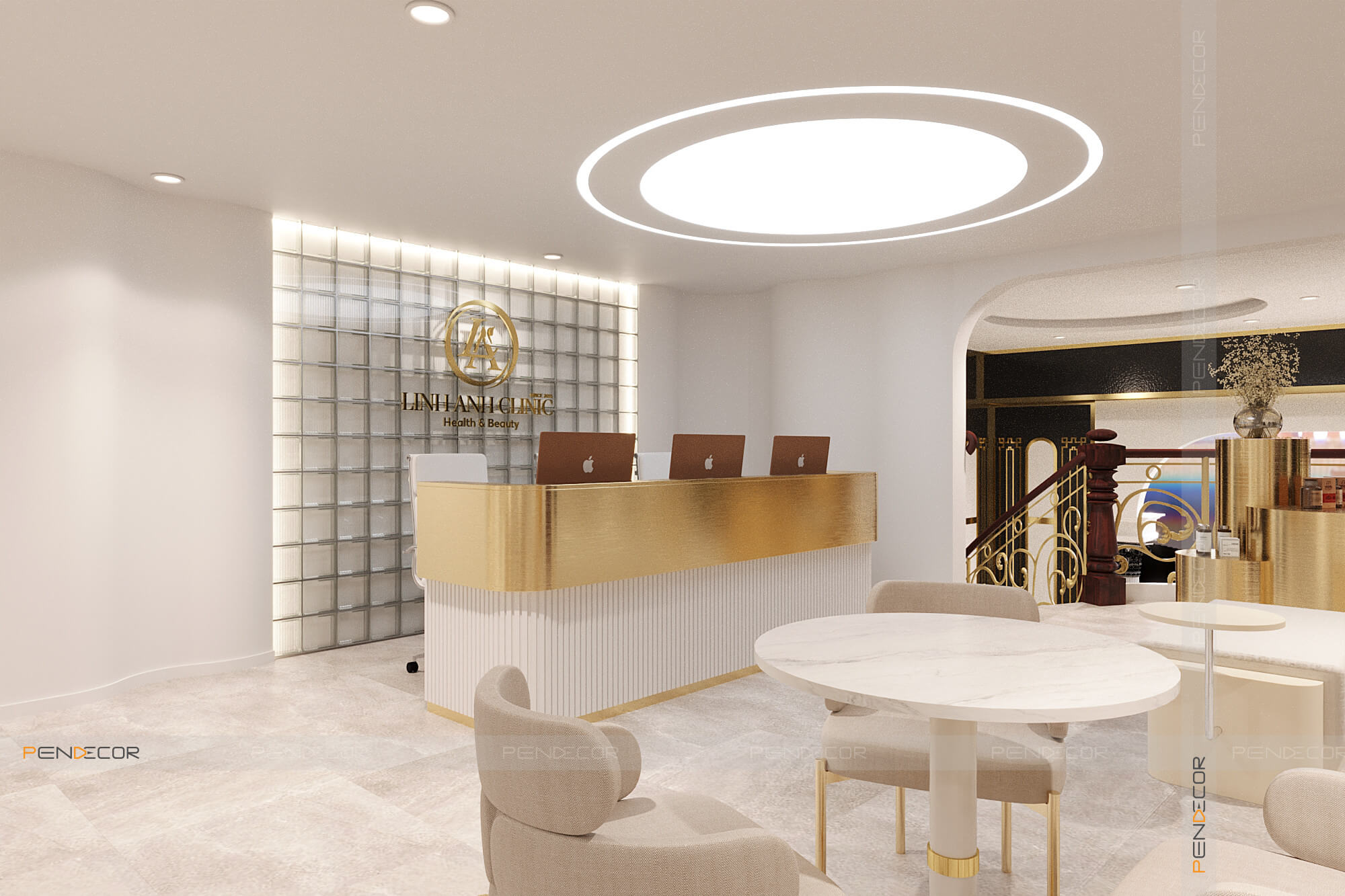 Thiết Kế Thẩm Mỹ Viện Quốc Tế Linh Anh