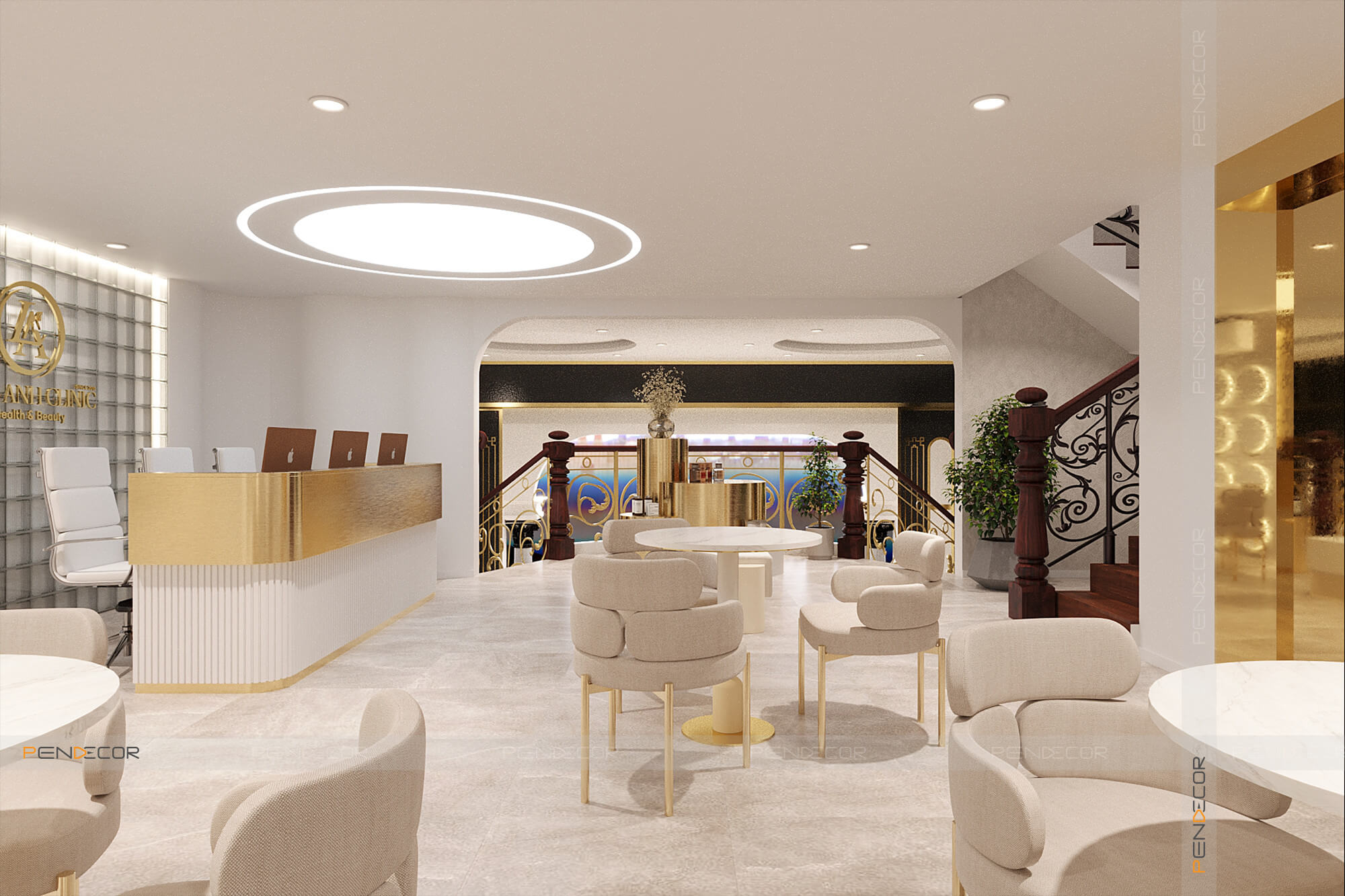 Thiết Kế Thẩm Mỹ Viện Quốc Tế Linh Anh