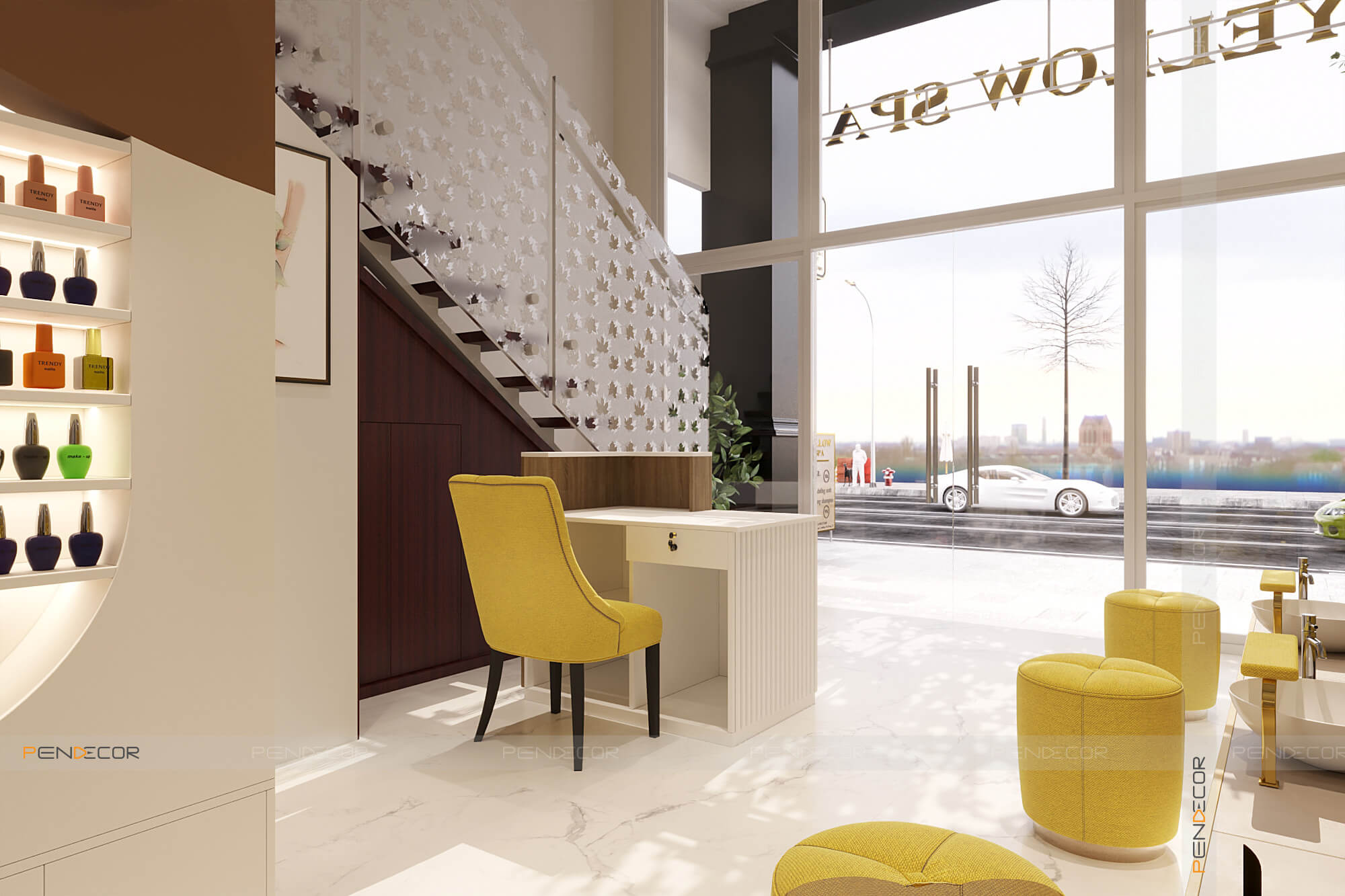 Thiết Kế Spa Yellow