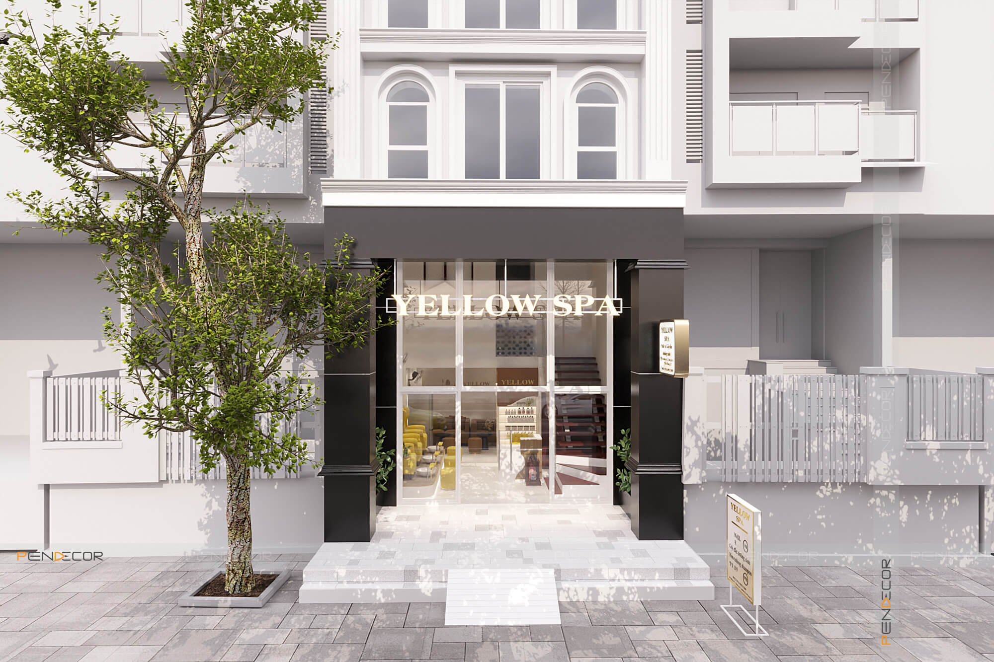 Thiết Kế Spa Yellow