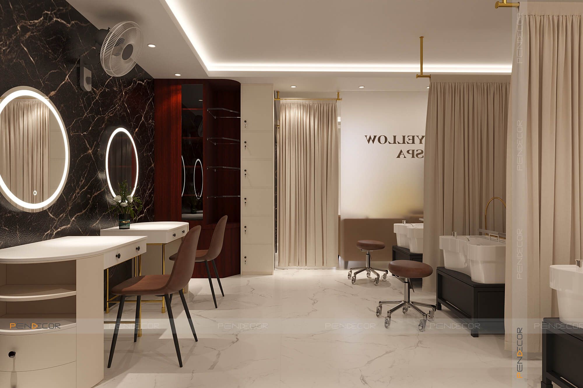 Thiết Kế Spa Yellow