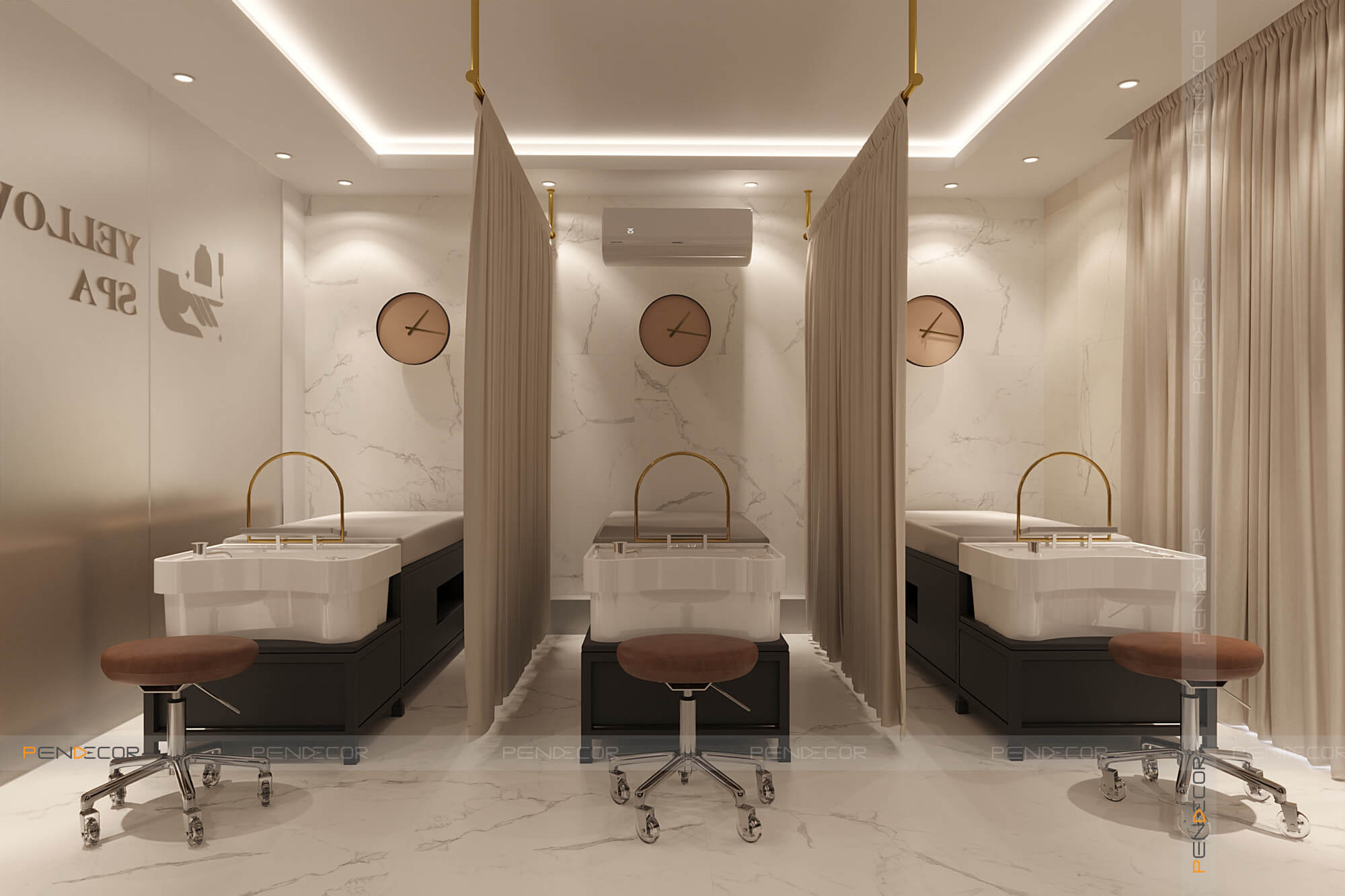 Thiết Kế Spa Yellow