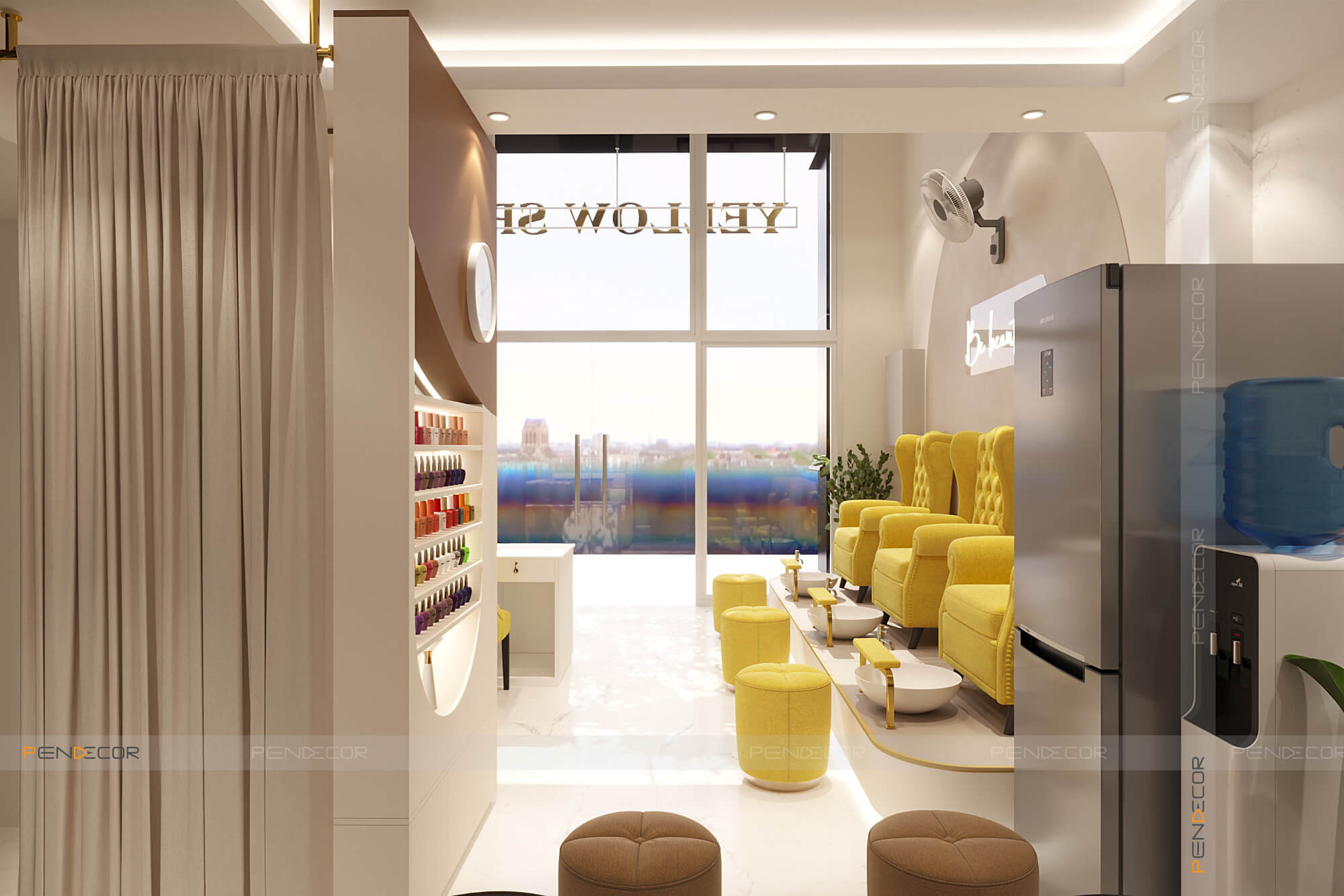 Thiết Kế Spa Yellow