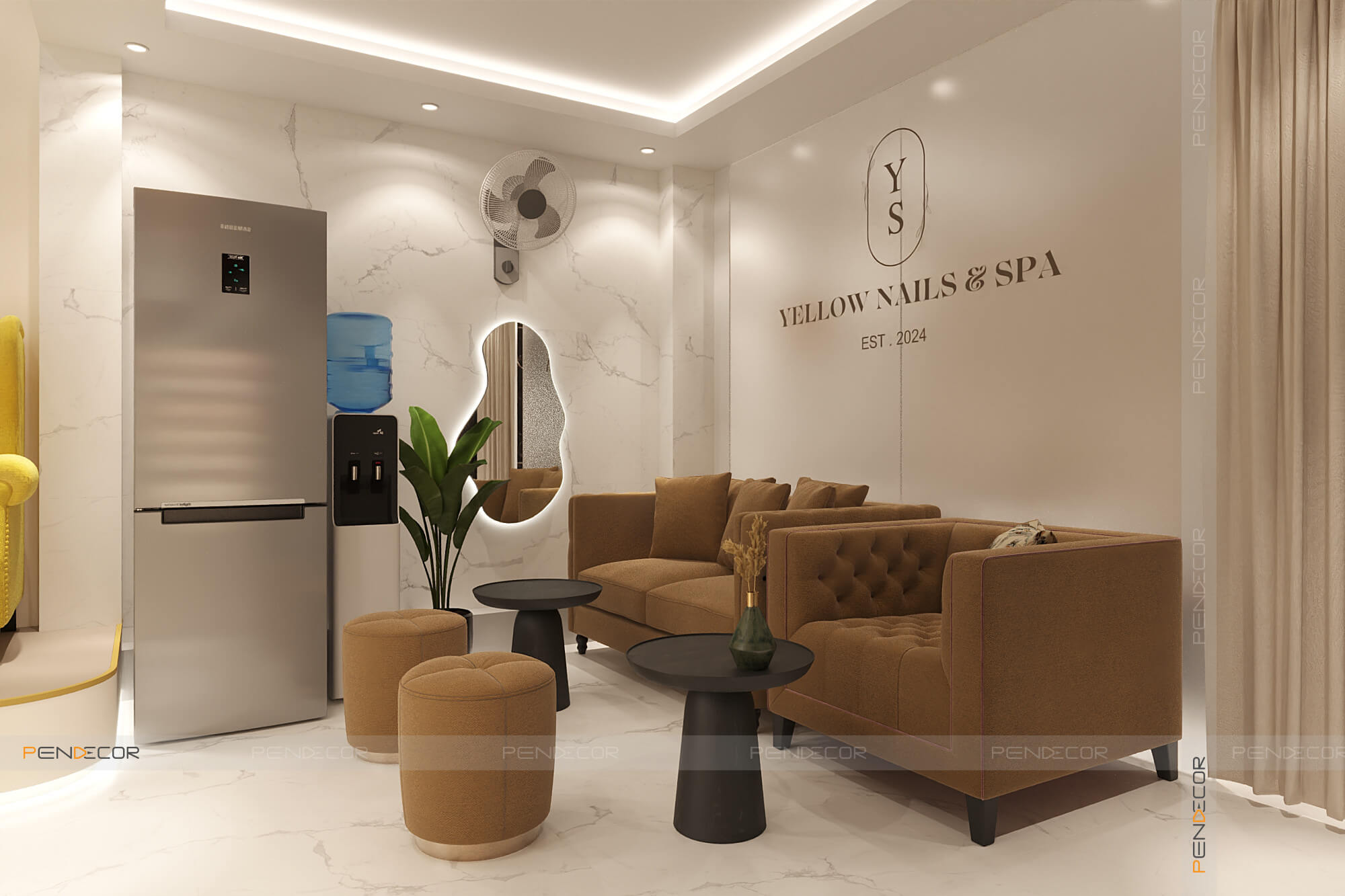 Thiết Kế Spa Yellow